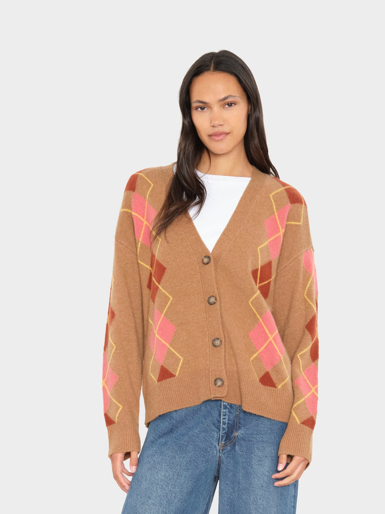 X2607 Sweater Haystack Gold Foster Cardigan Haystack Gold Foster Cardigan
