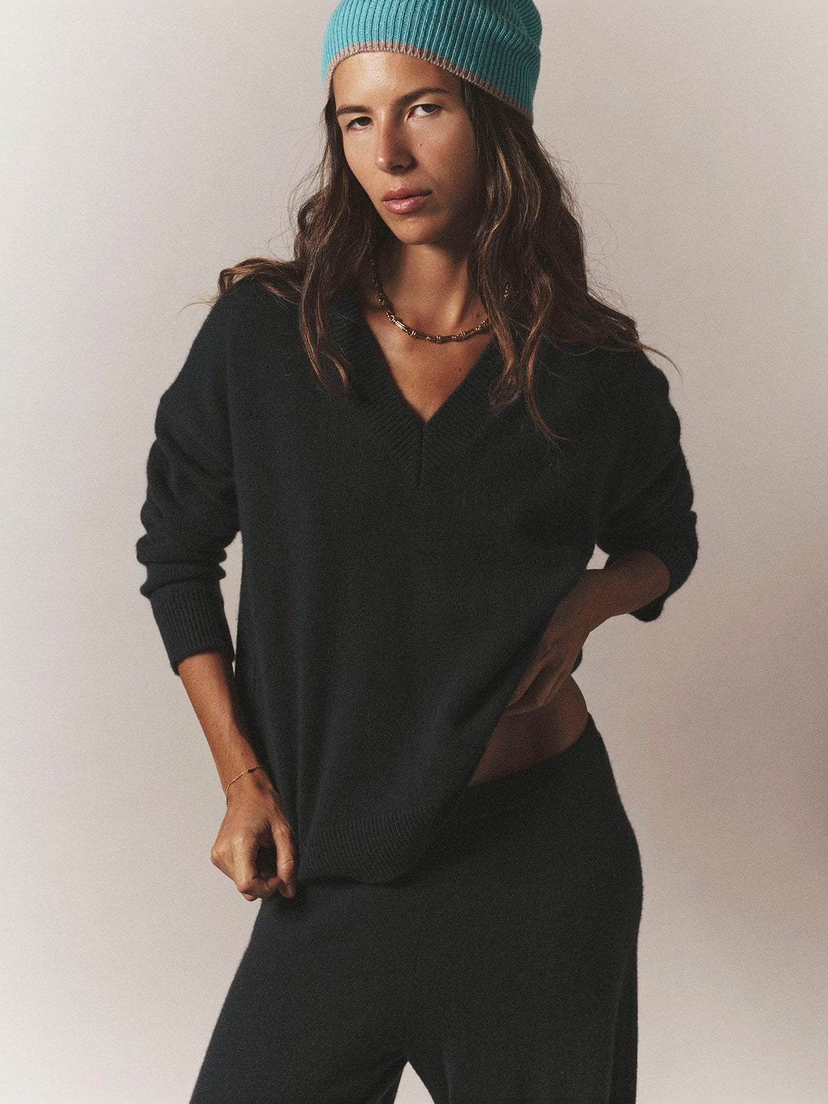 X2607 Sweater Midnight Blue Jodie Sweater Midnight Blue Jodie Sweater