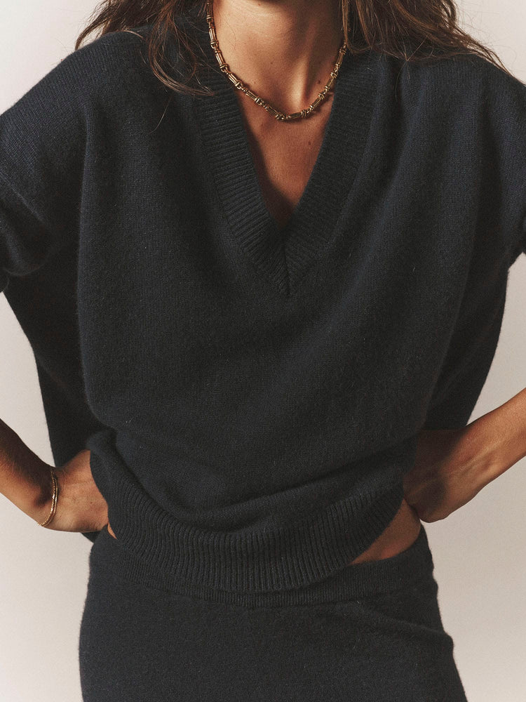 X2607 Sweater Midnight Blue Jodie Sweater Midnight Blue Jodie Sweater