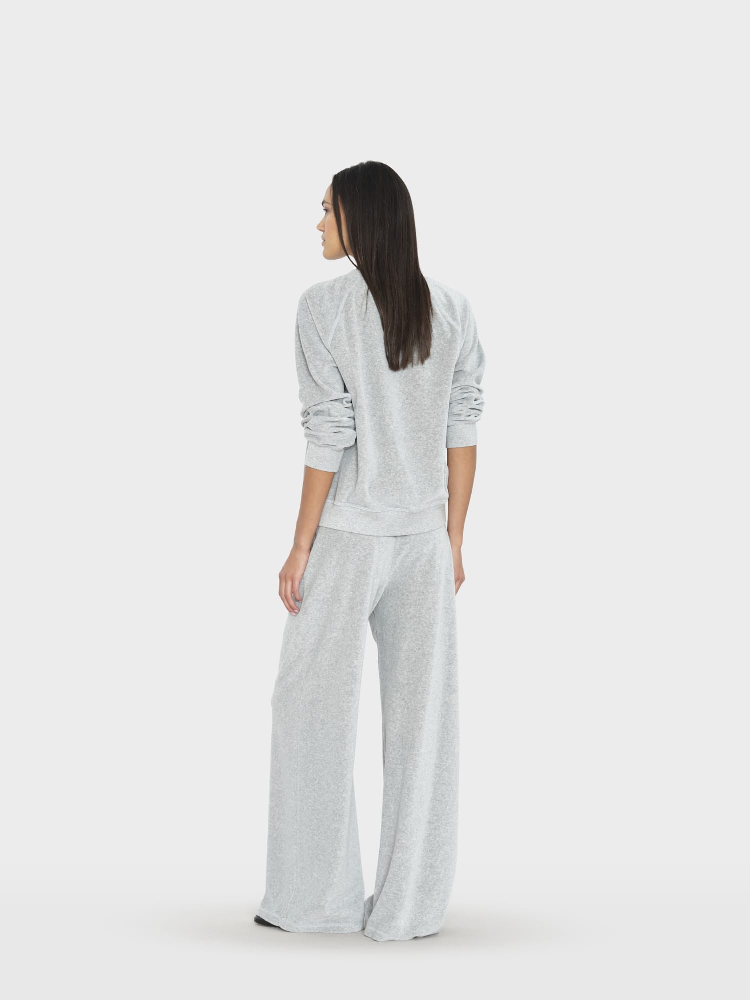 Heather Grey Manon Velour Pant