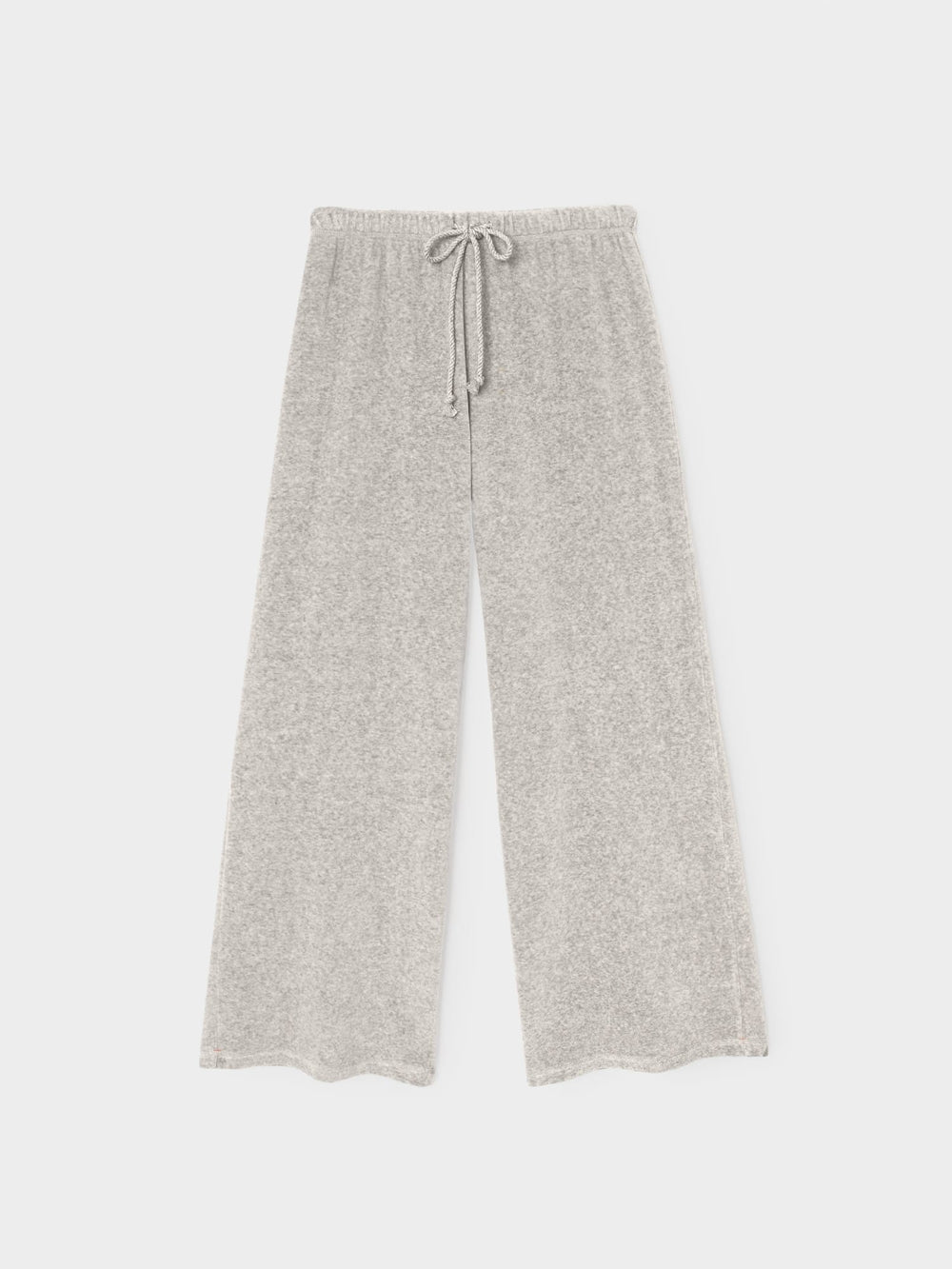 X2607 Sweatpant Heather Grey Manon Velour Pant Heather Grey Manon Velour Pant