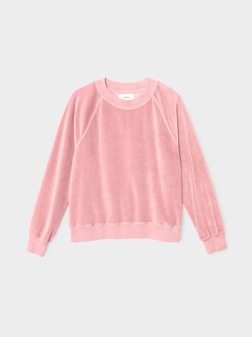X2607 Sweatshirt Dusty Rose Pierre Velour Sweatshirt Dusty Rose Pierre Velour Sweatshirt