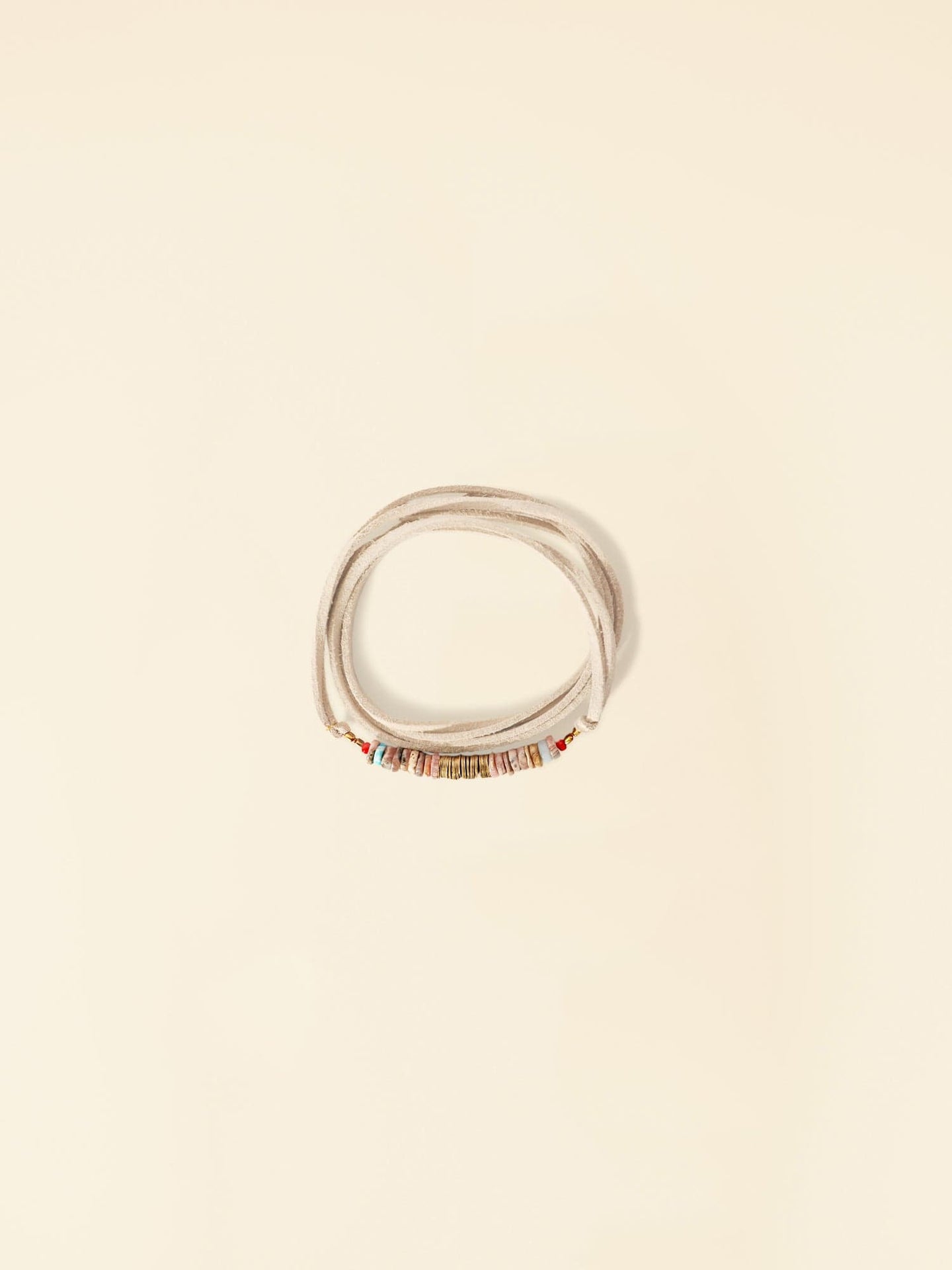Xirena Bracelet One Size / Pink Jasper Pink Jasper Cordyn Stone Wrap Bracelet X0ELM000-OS-PiJa