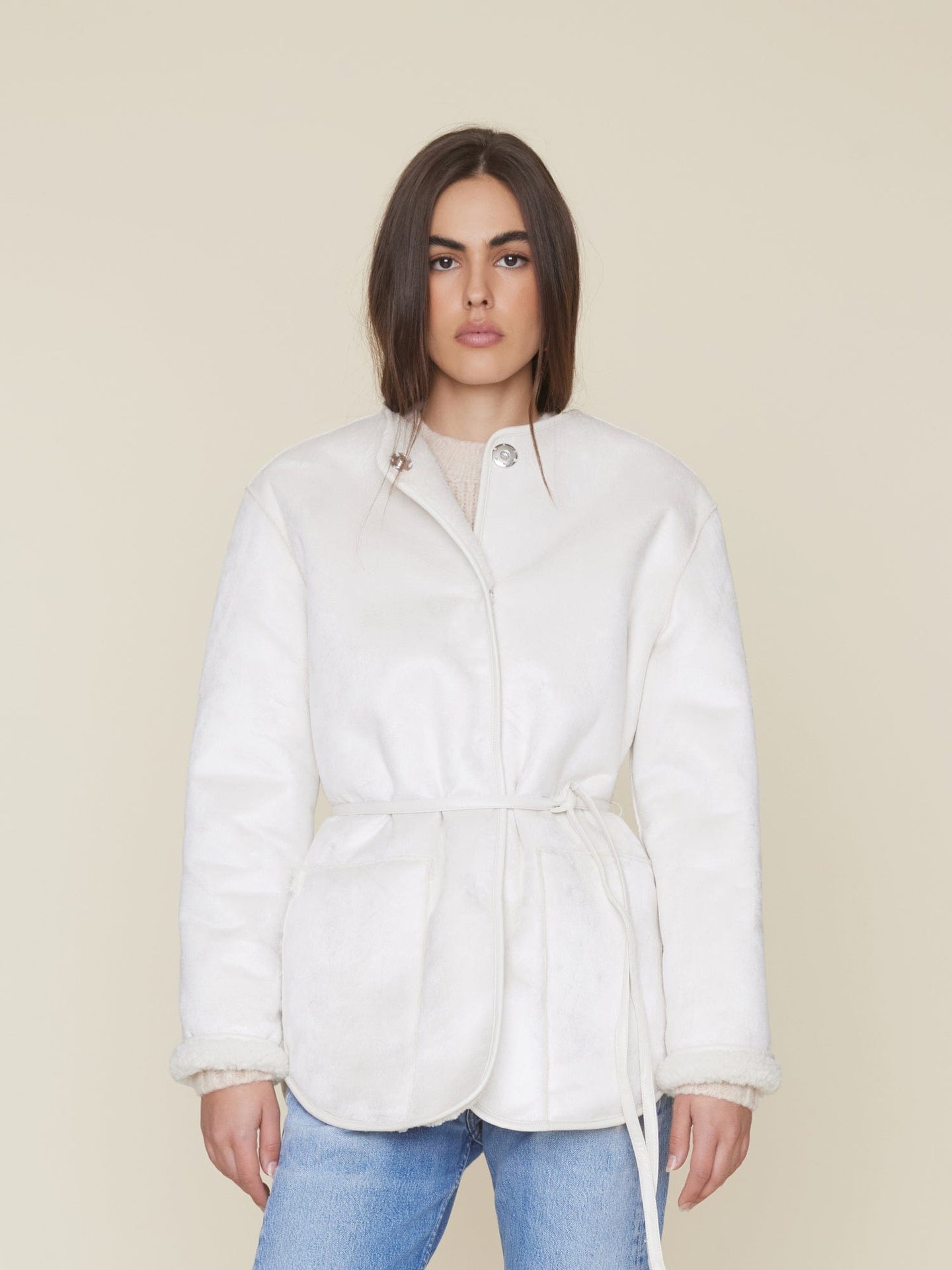 Xirena Coat Bluff Sinclair Suede Coat