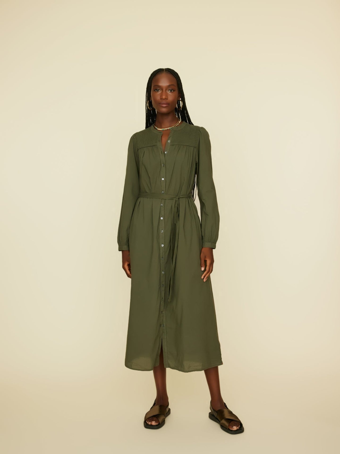 Xirena Dress Ash Green Dixie Dress