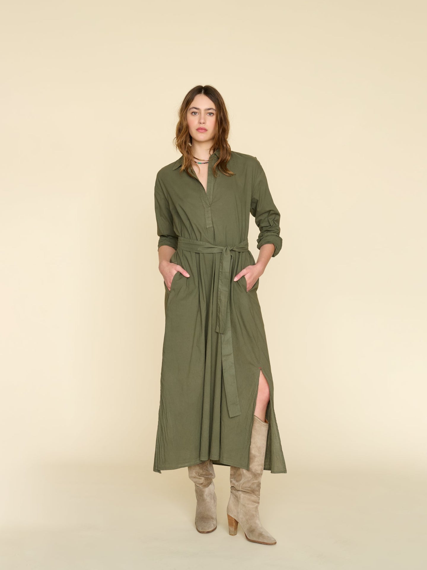 Xirena Dress Ash Green Hope Dress