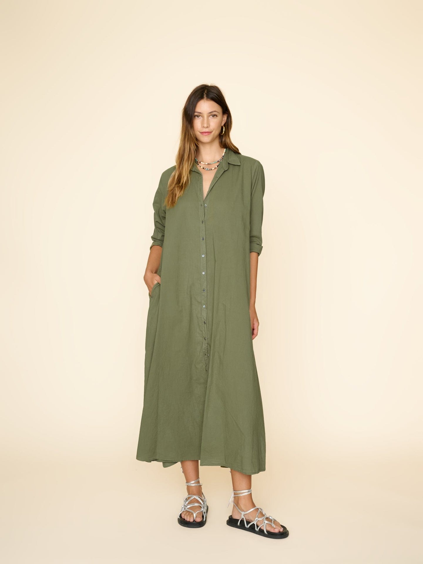 Xirena Dress Bay Leaf Boden Dress