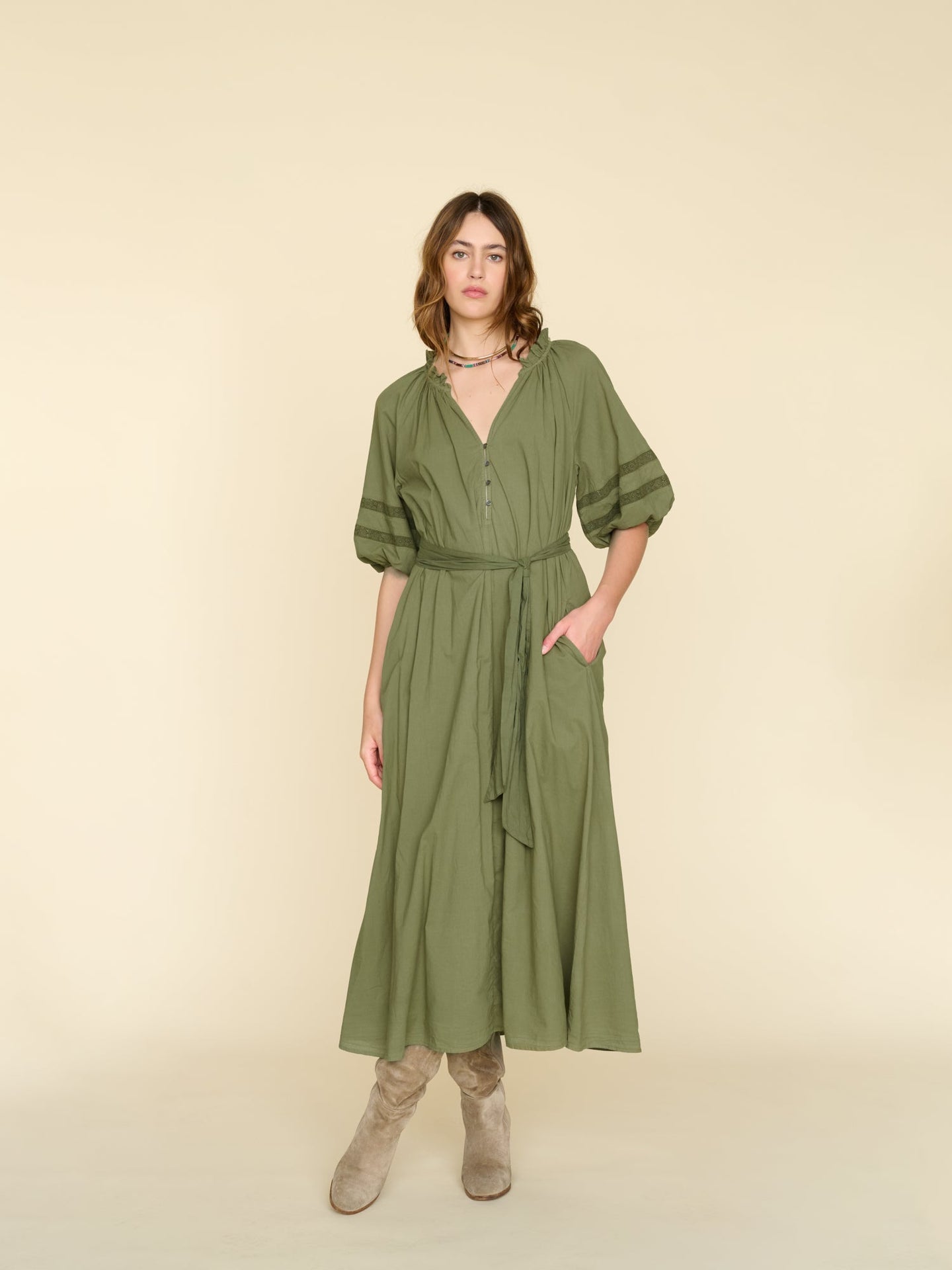 Xirena Dress Bay Leaf Prue Dress