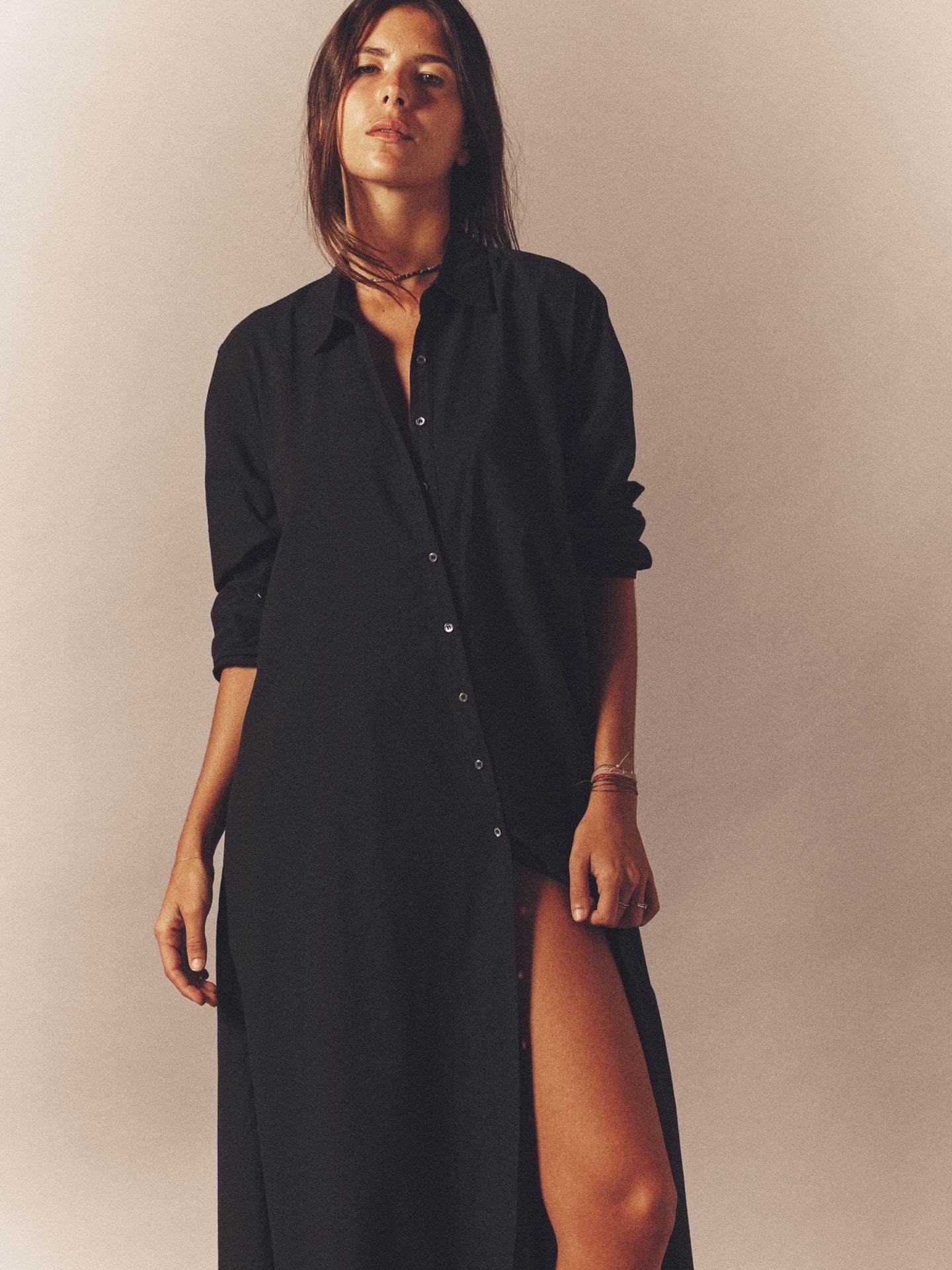 boden black shirt dress