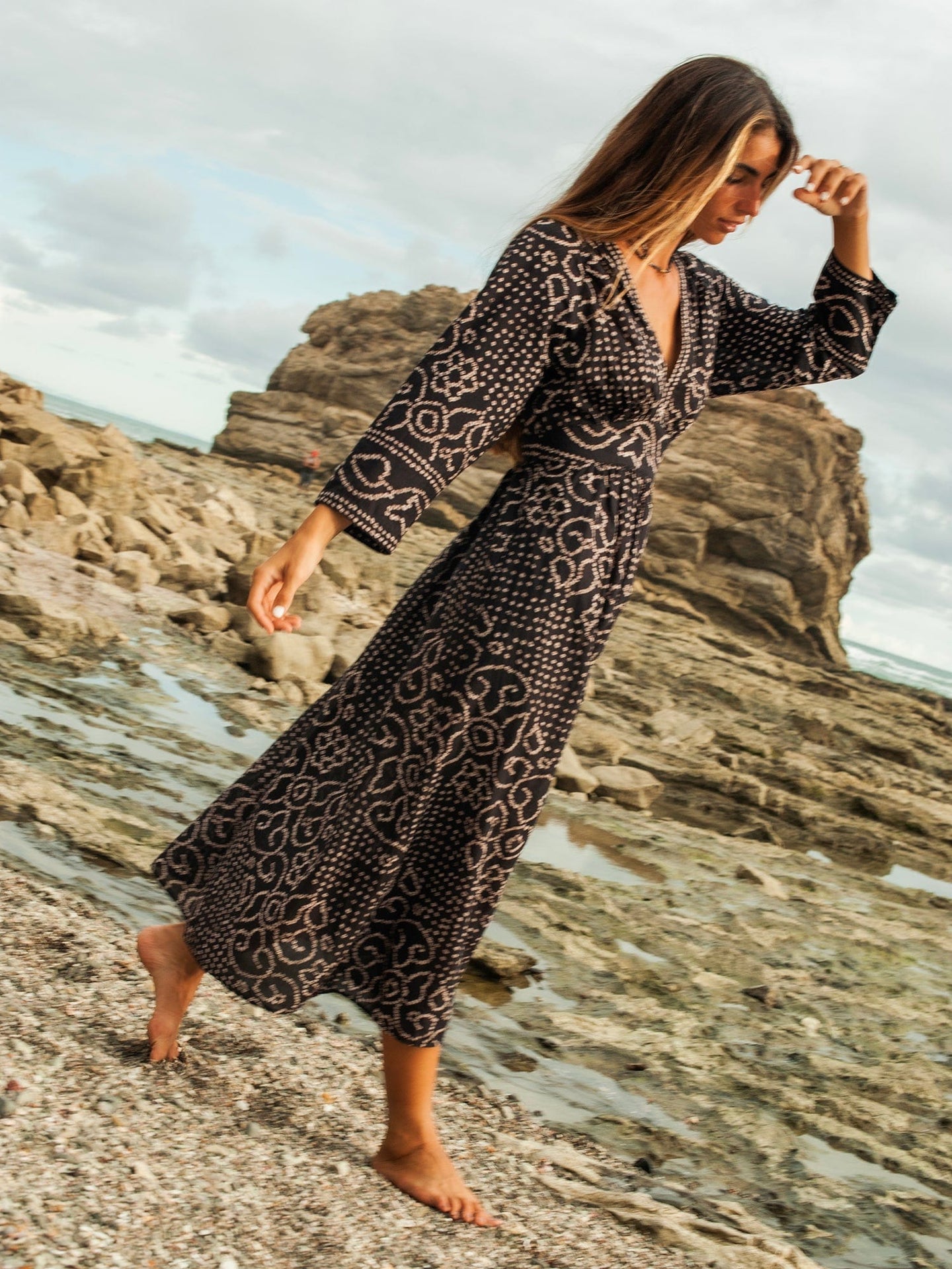 Xirena Dress Black Jewel Juliana Dress