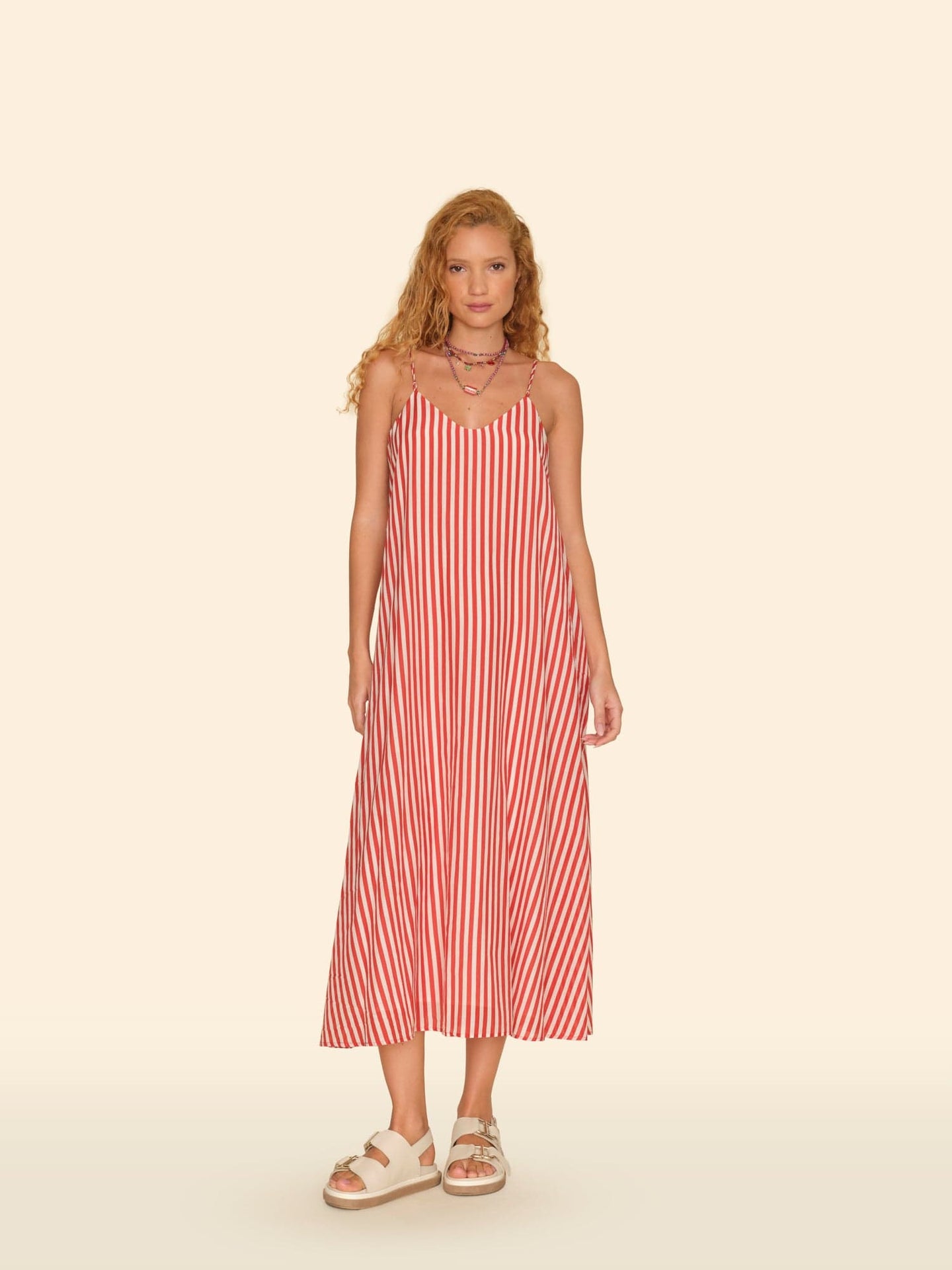 Burnt Dune Teague Dress