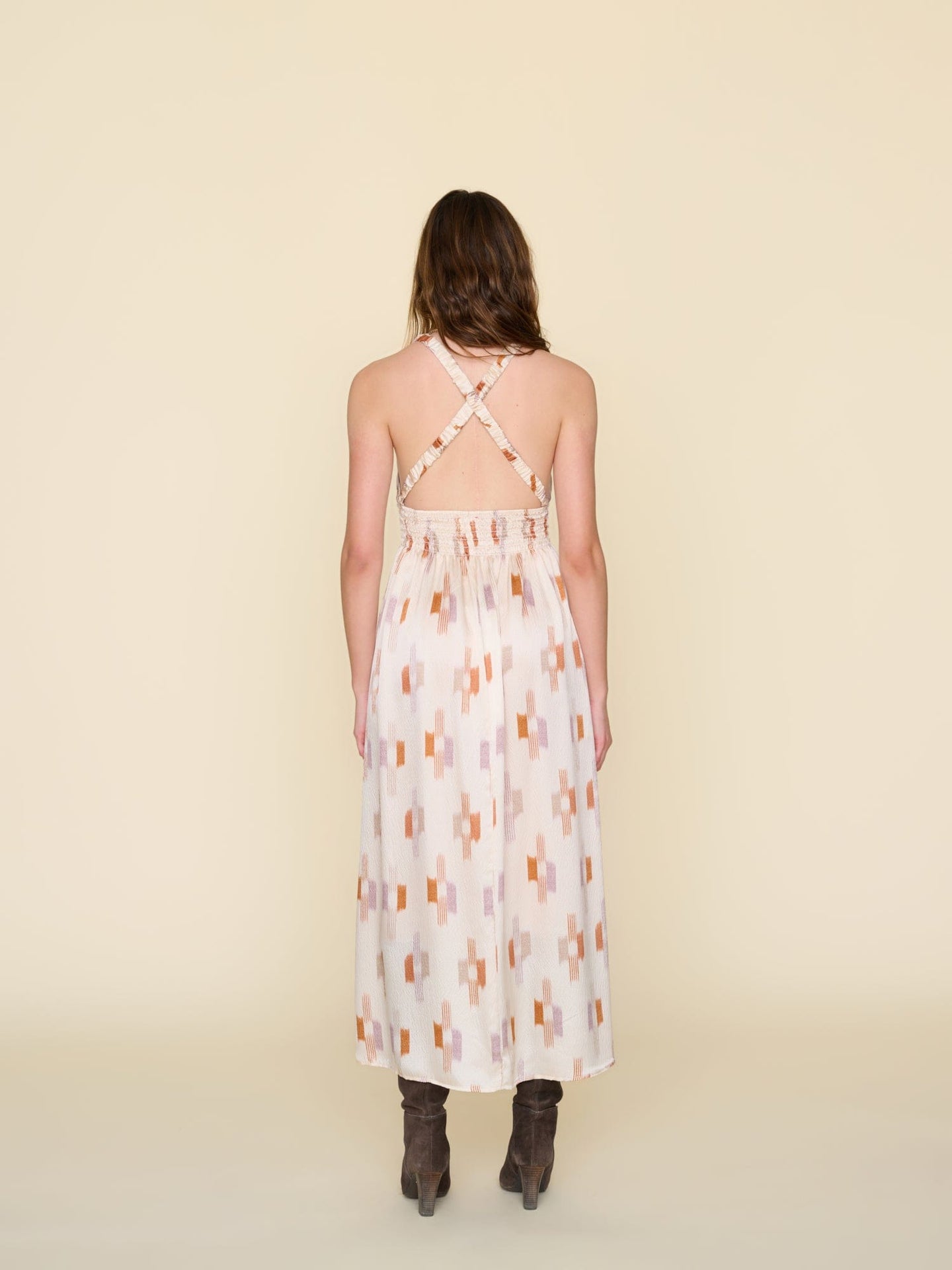 Xirena Dress Cream Ikat Tavia Dress