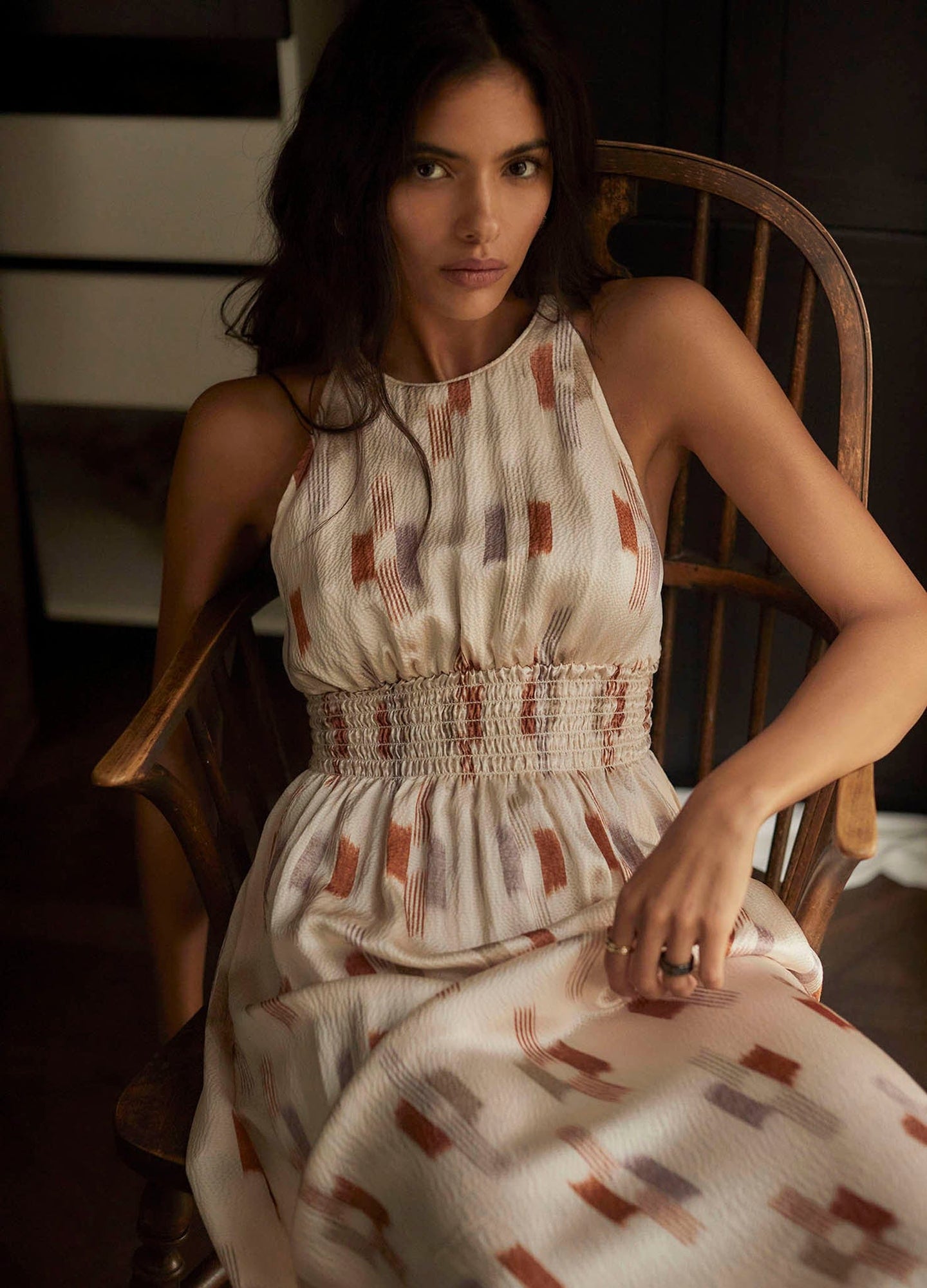 Xirena Dress Cream Ikat Tavia Dress