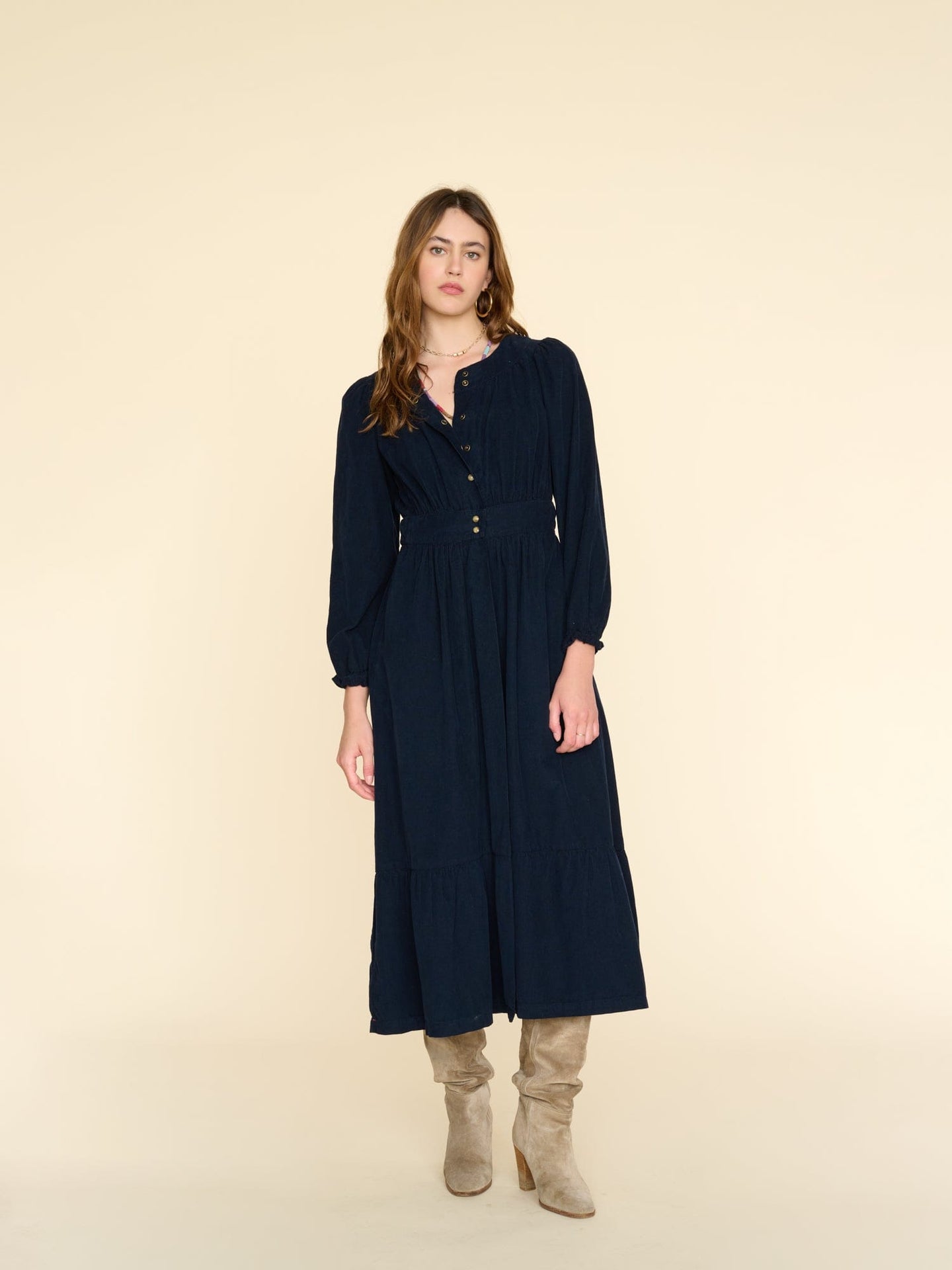Xirena Dress Dark Navy Greta Dress