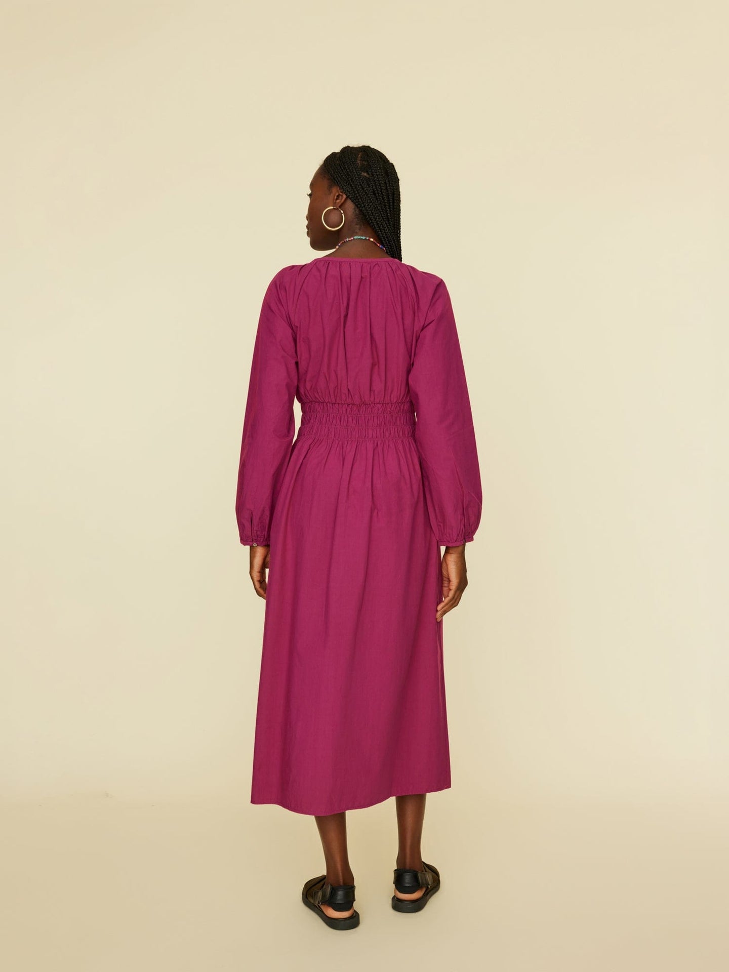 Xirena Dress Deep Magenta Simone Dress