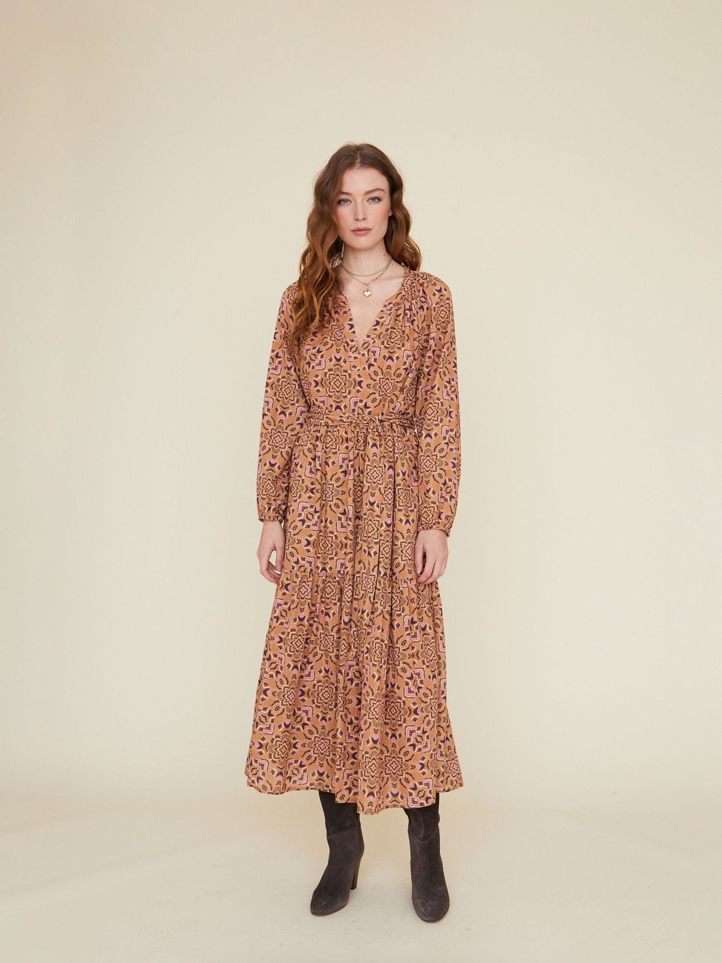 Xirena Dress Golden Flora Ambrose Dress