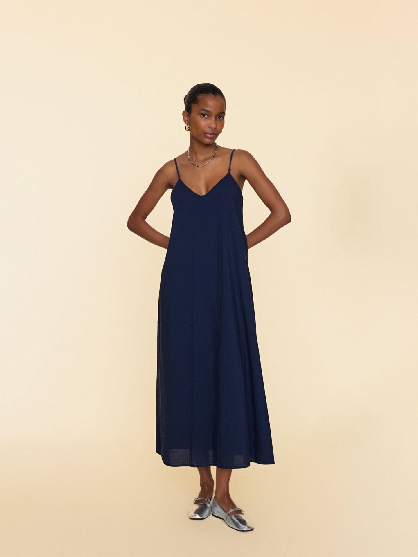 Navy Teague Dress