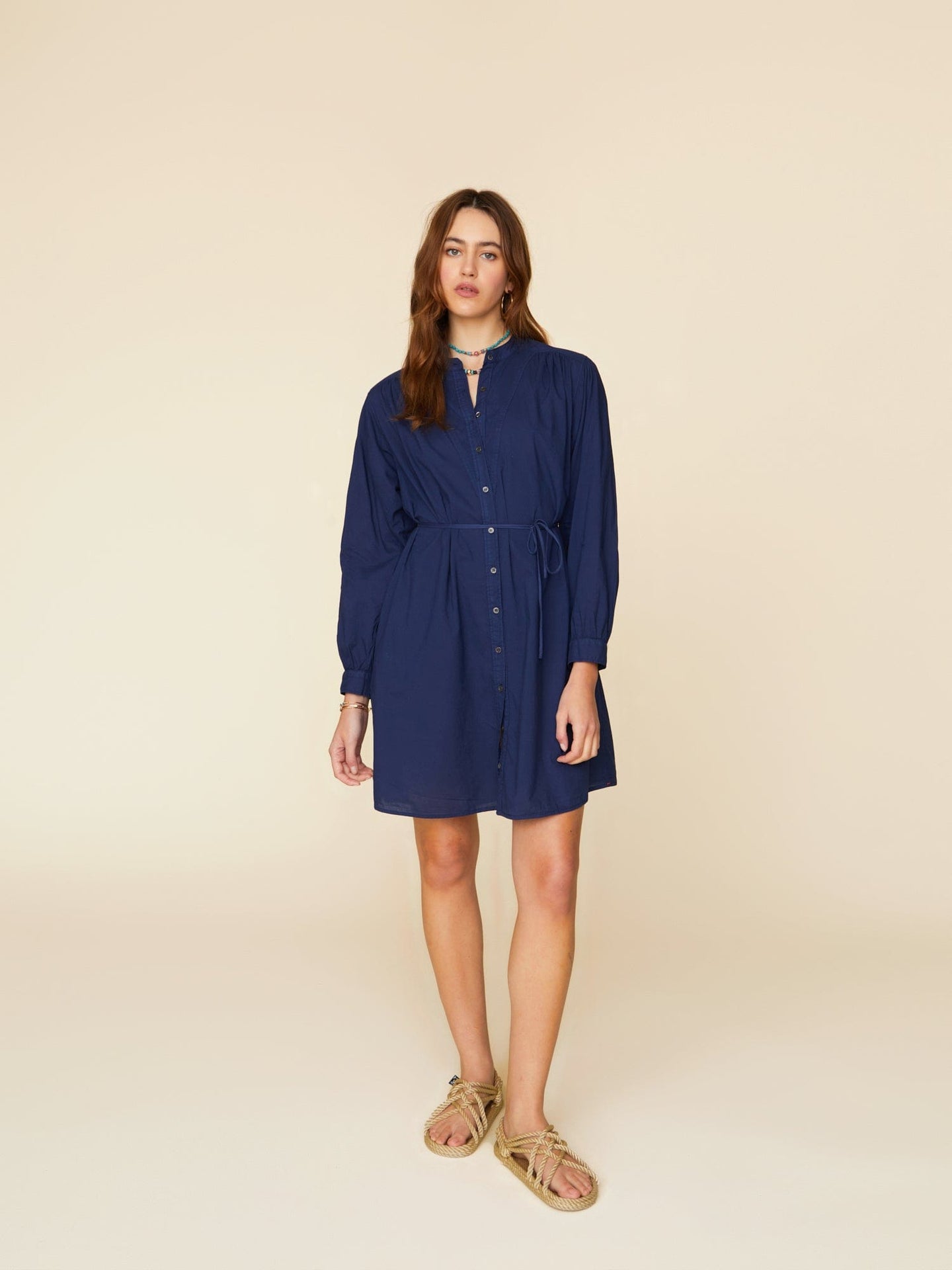 Xirena Dress Navy Winnie Dress