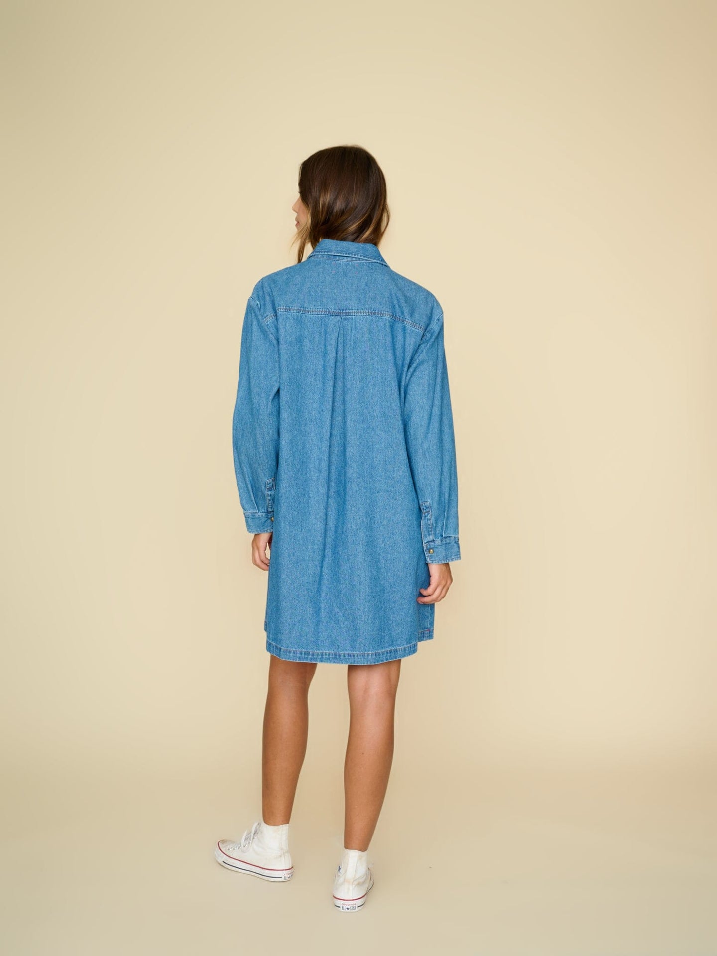Xirena Dress Nightingale Keegan Denim Dress