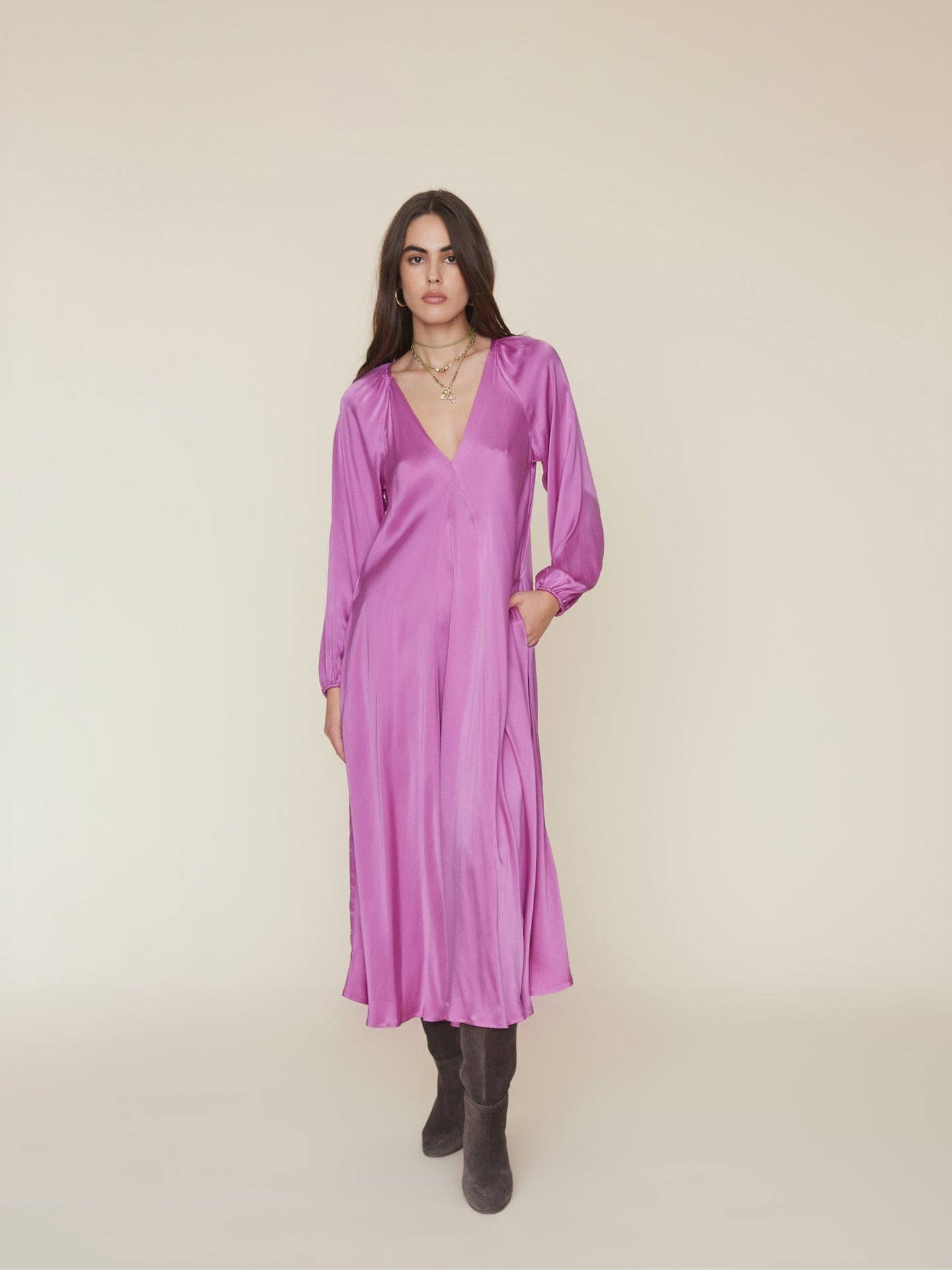 Xirena Dress Orchid Gem Celestine Dress