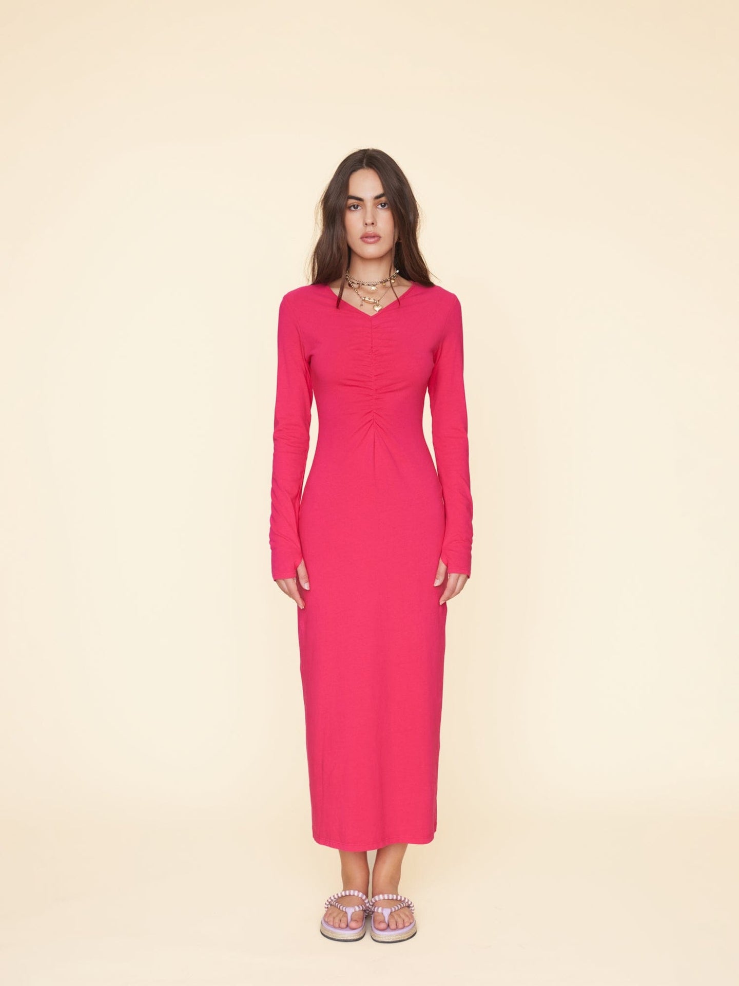 Xirena Dress Pink Pomme Olivia Dress