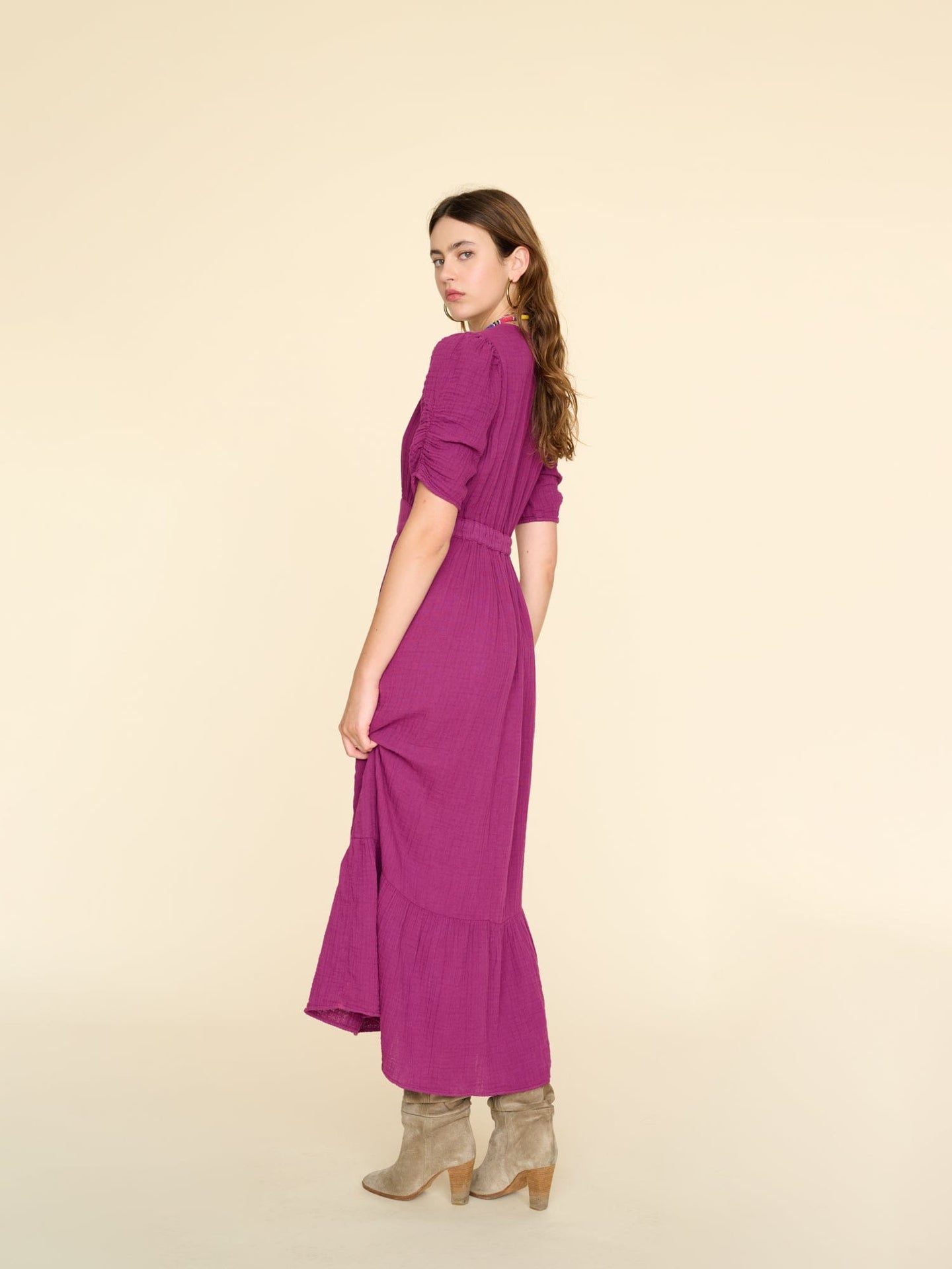 Xirena Dress Plum Brinley Dress