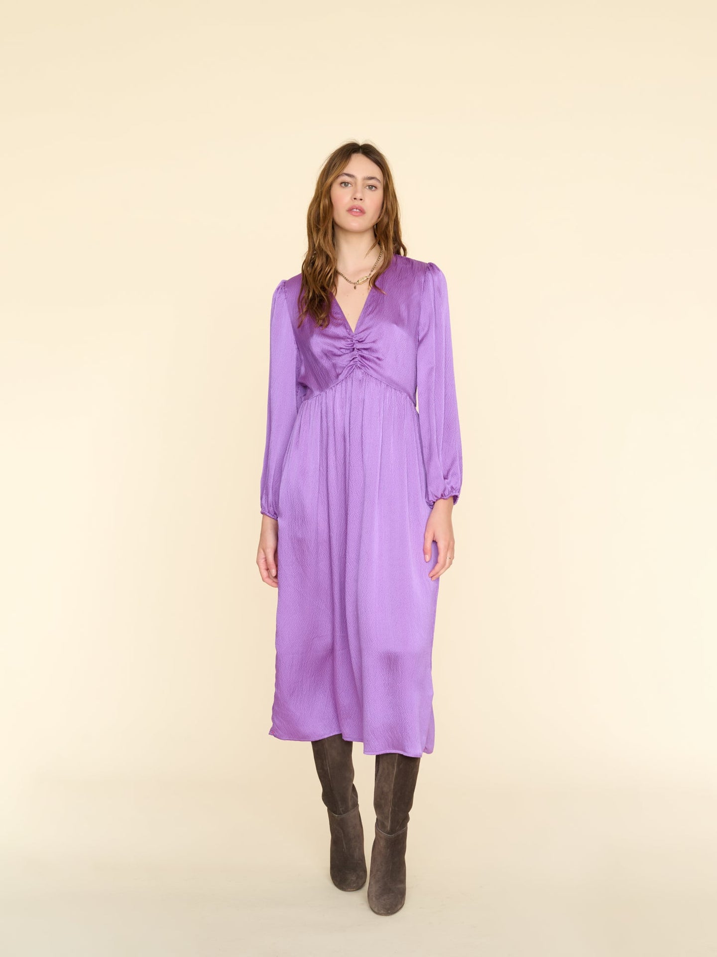 Xirena Dress Purple Topaz Eloise Dress