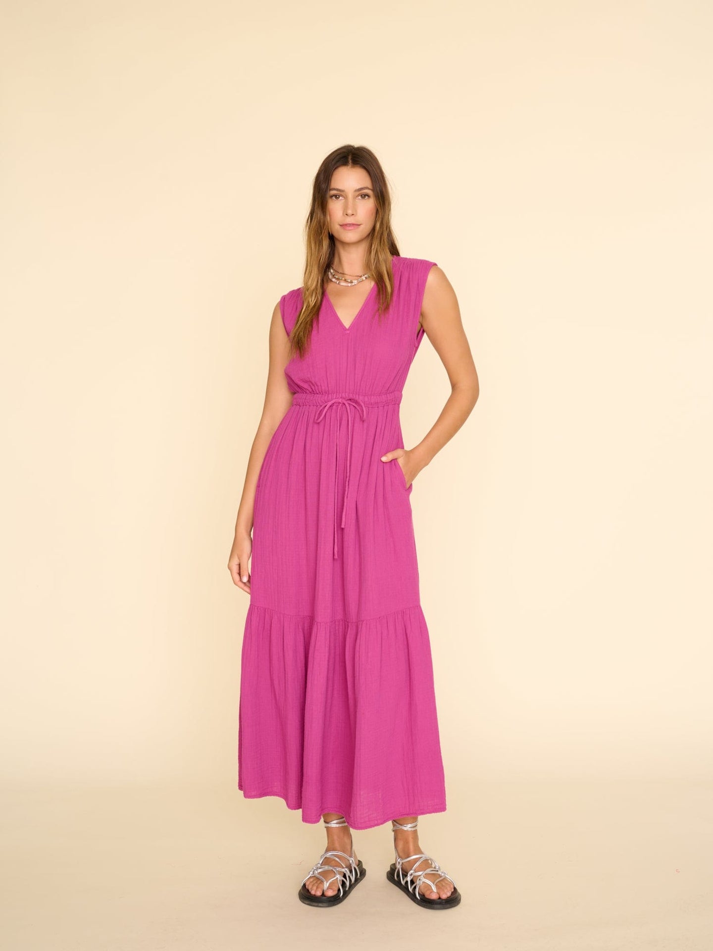 Xirena Dress Purple Wine Rosalie Dress