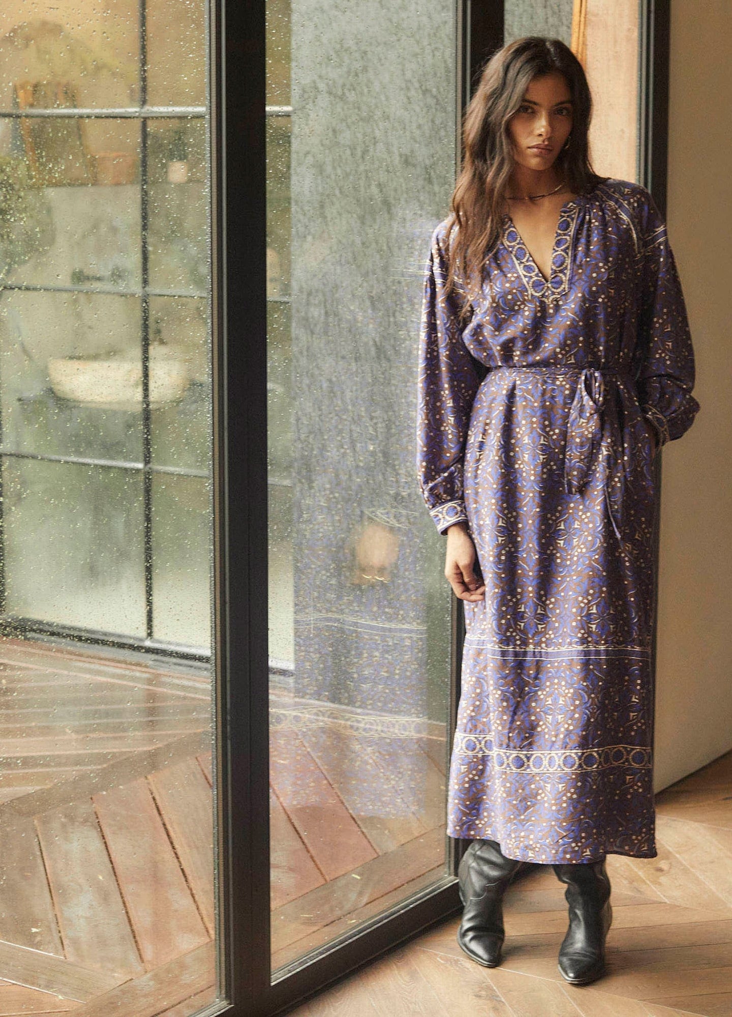 Xirena Dress Royal Brown Isobel Dress