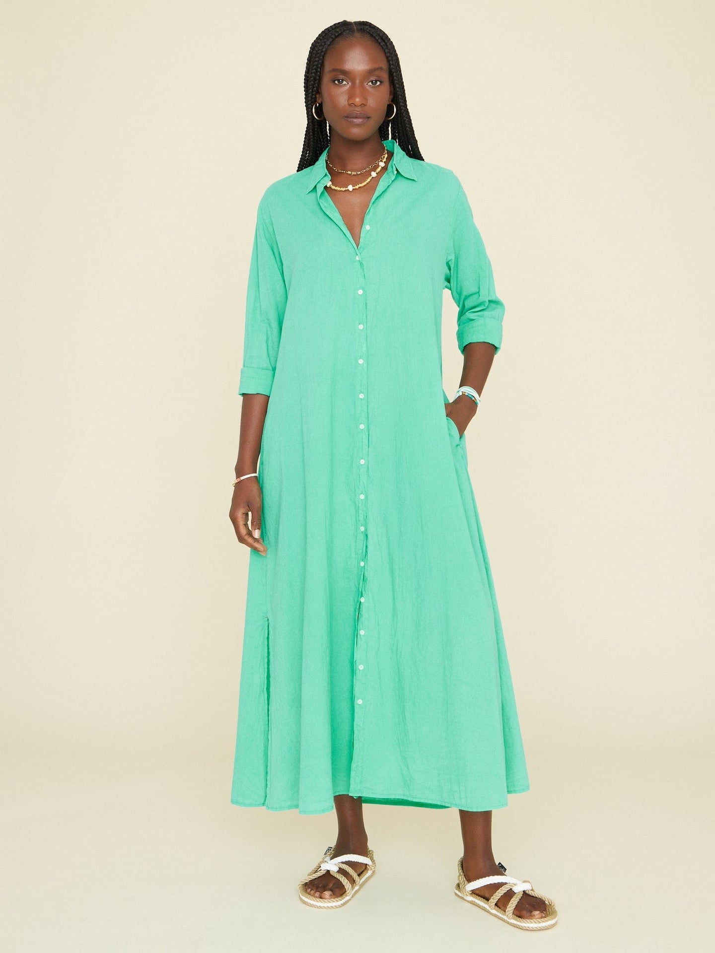 Xirena Dress Spearmint Boden Dress