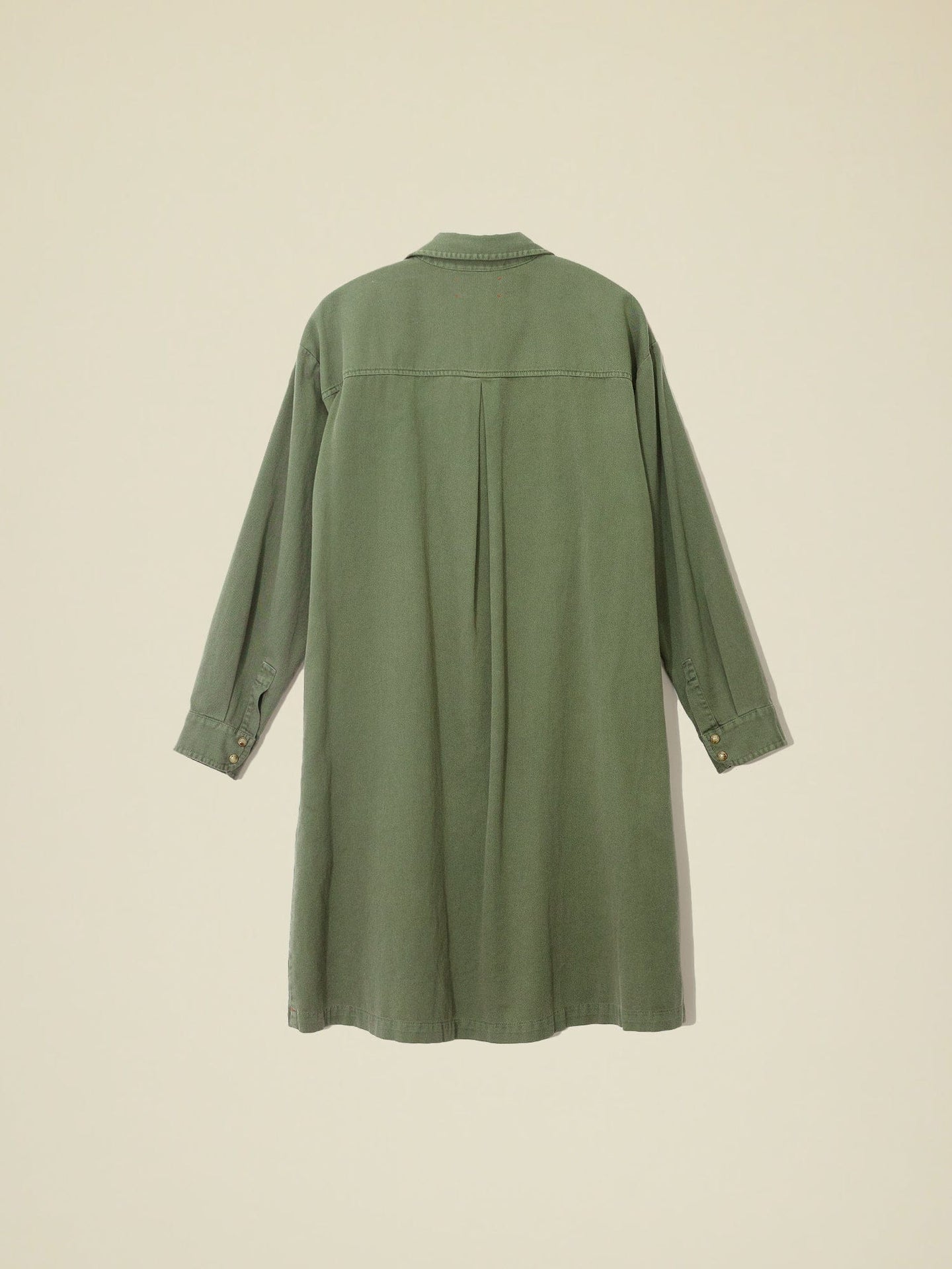 Xirena Dress Vintage Pine Keegan Twill Dress