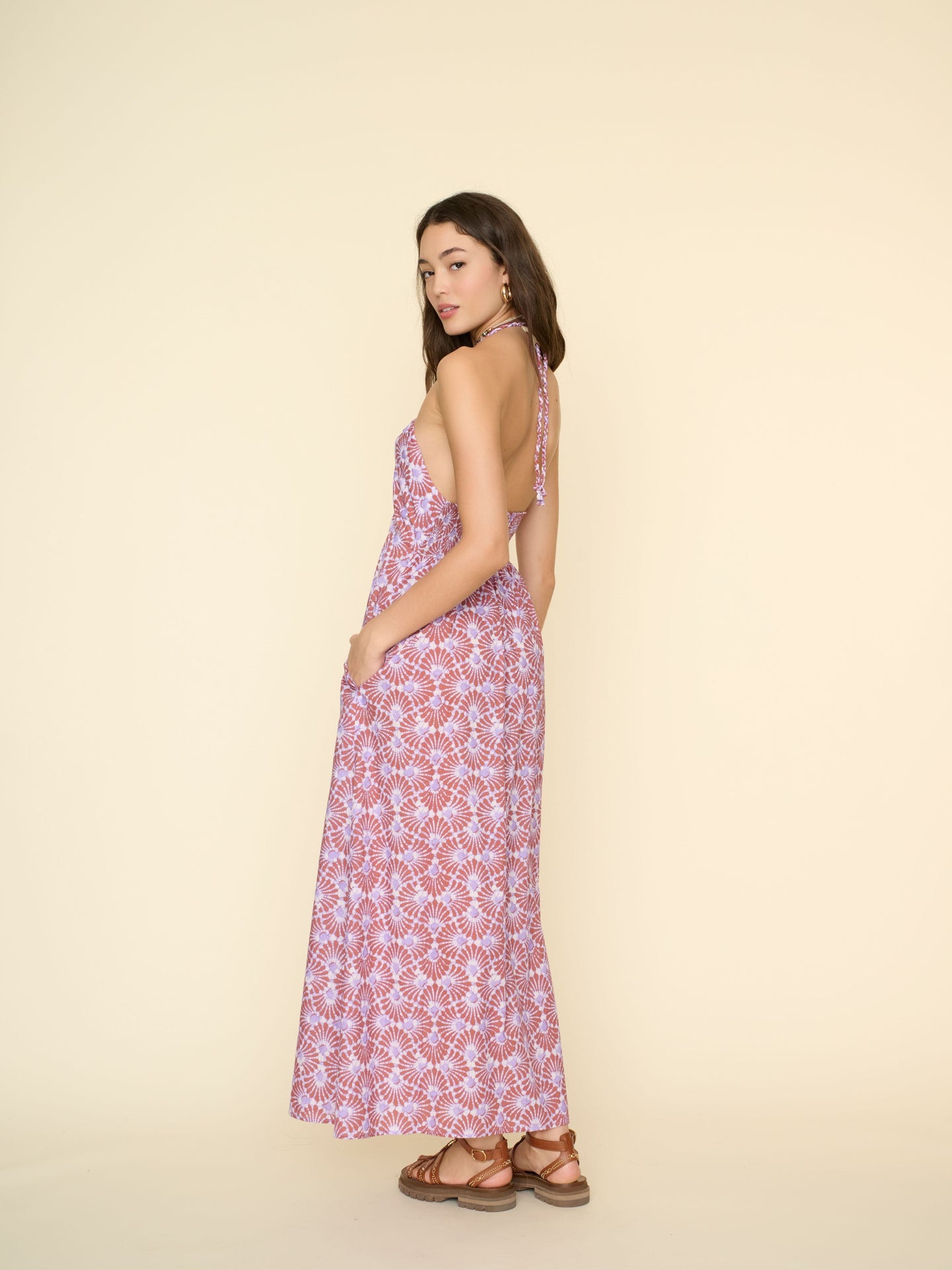 Xirena Dress Violet Shells Maggie Dress