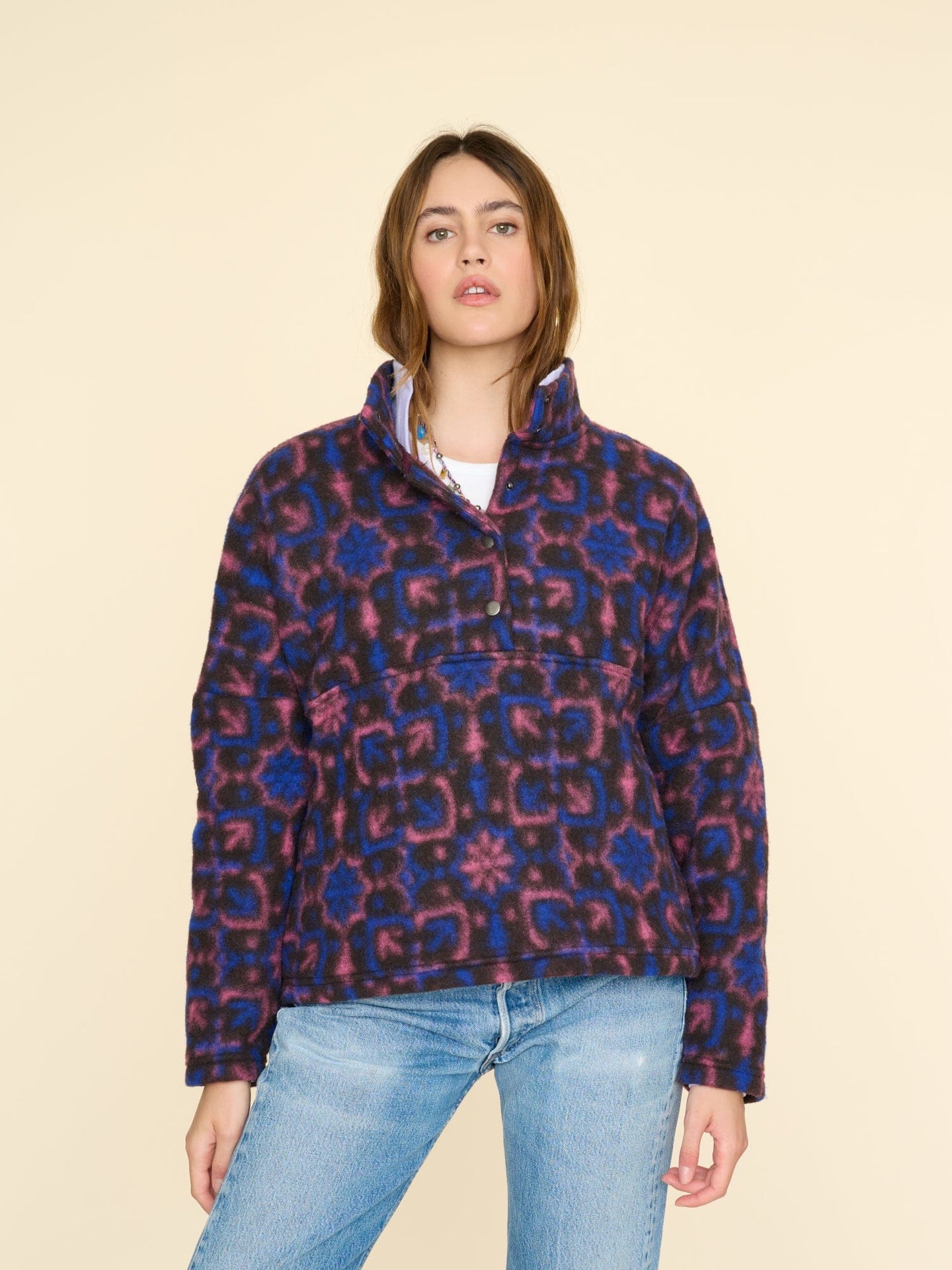Xirena Jacket Blue Smoke Caden Jacket