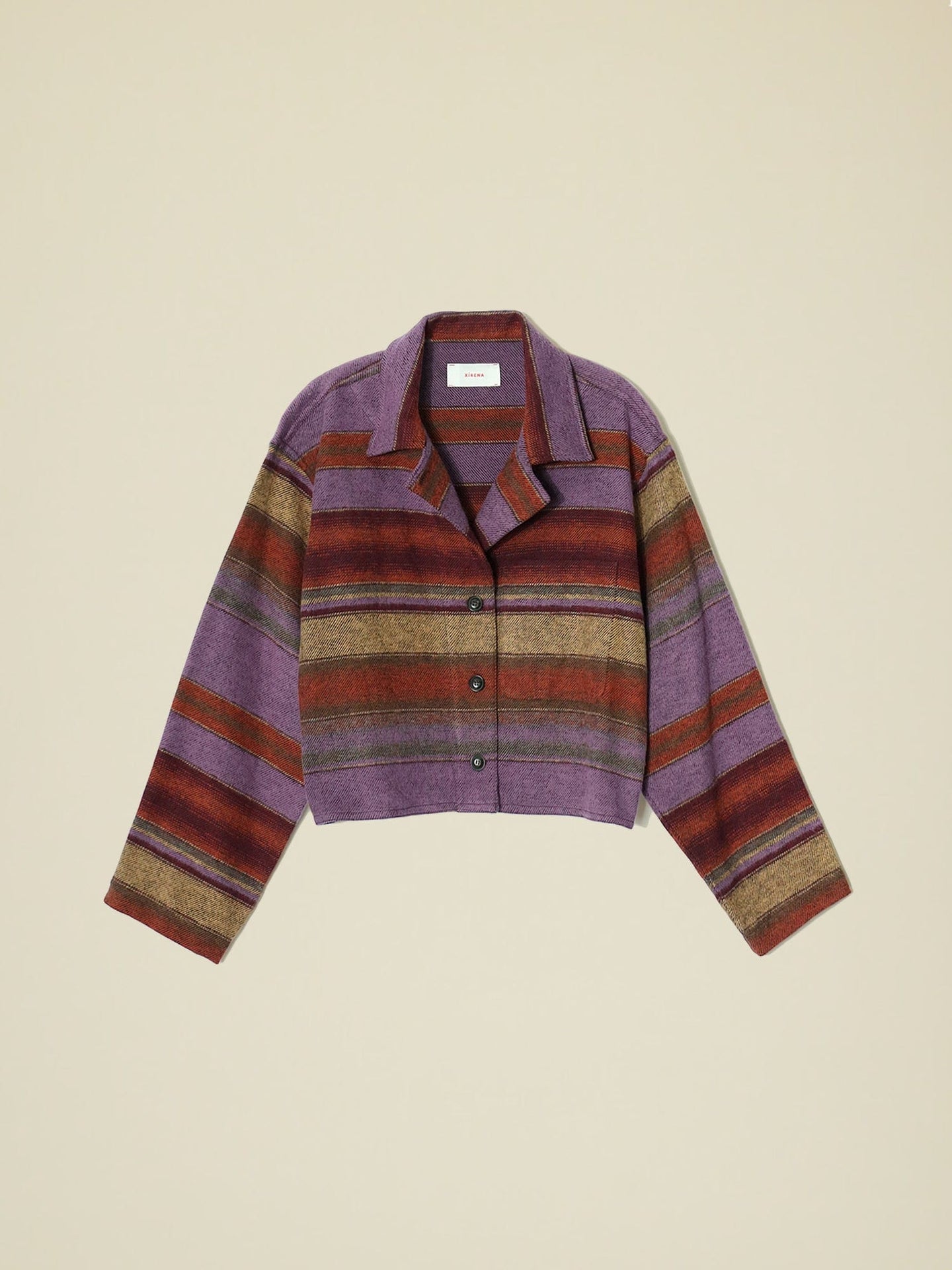 Xirena Jacket Lavender Sand Haven Jacket