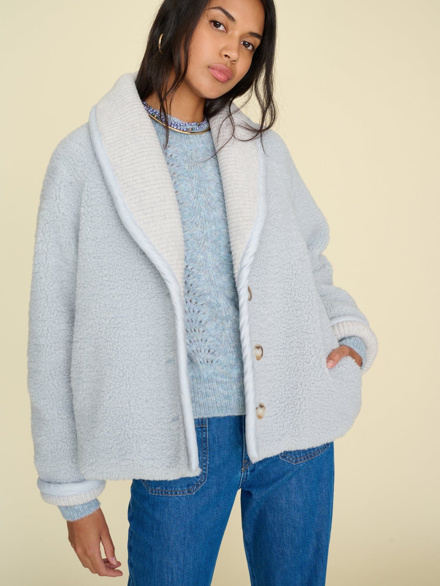 Xirena Jacket Seabrook Alfie Sherpa Jacket