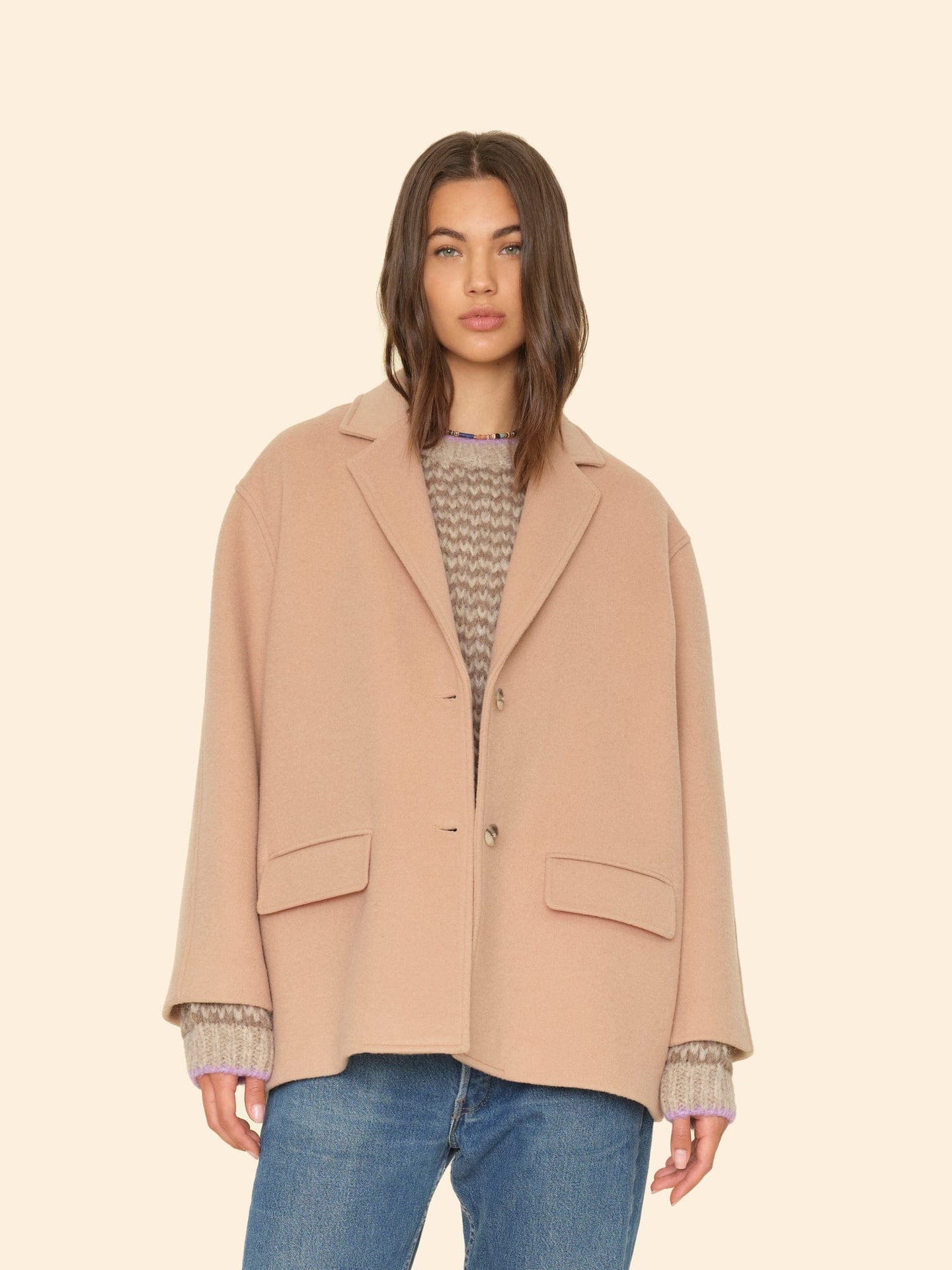 Rowan Blazer in Camel Rowan Blazer in Camel
