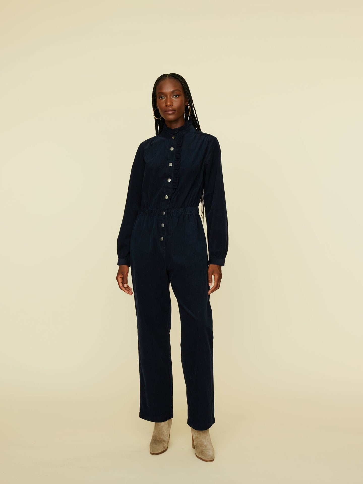 Xirena Jumpsuit Dark Navy Harlee Jumpsuit