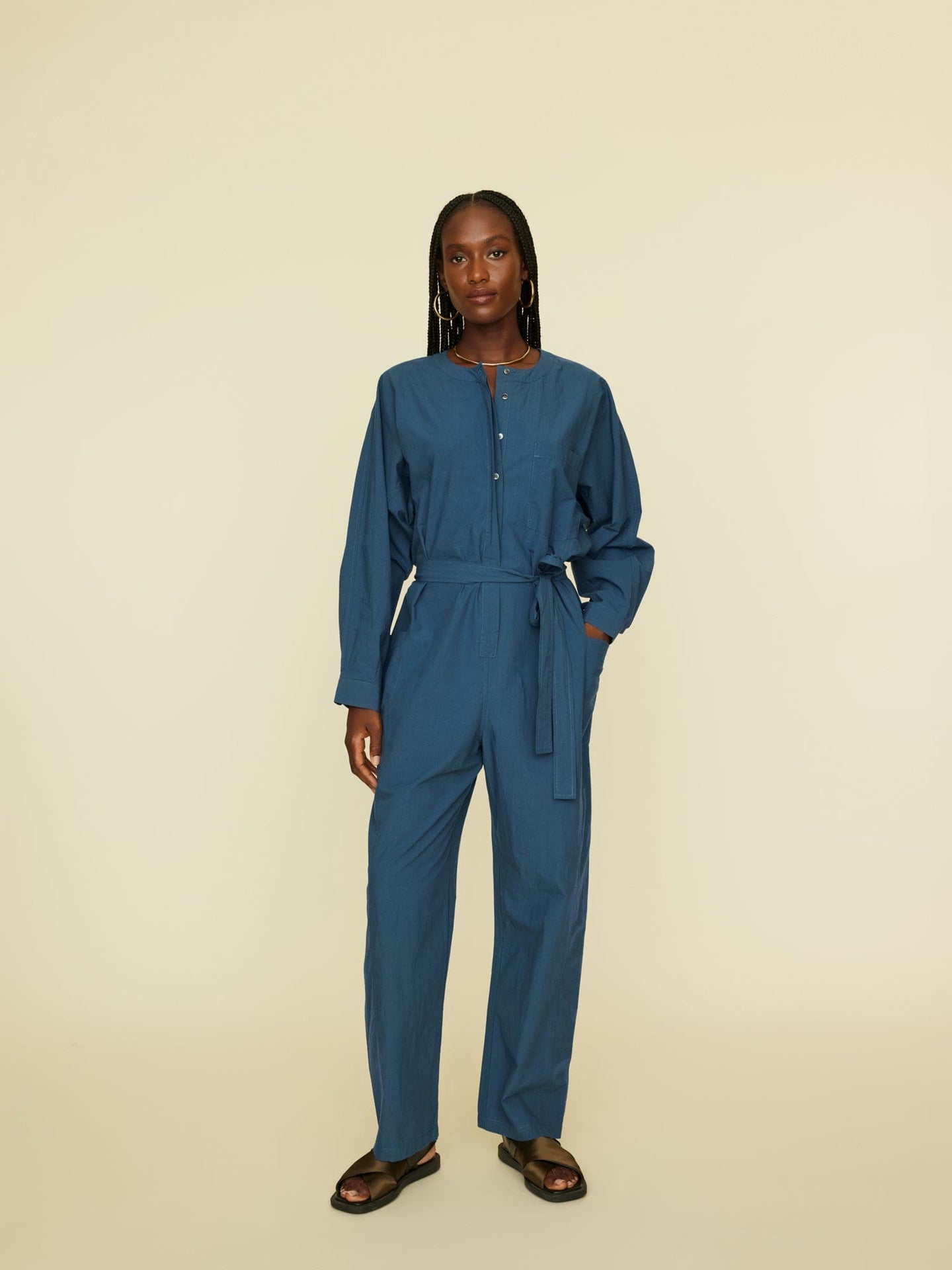 Xirena Jumpsuit Delft Blue Kenton Jumpsuit
