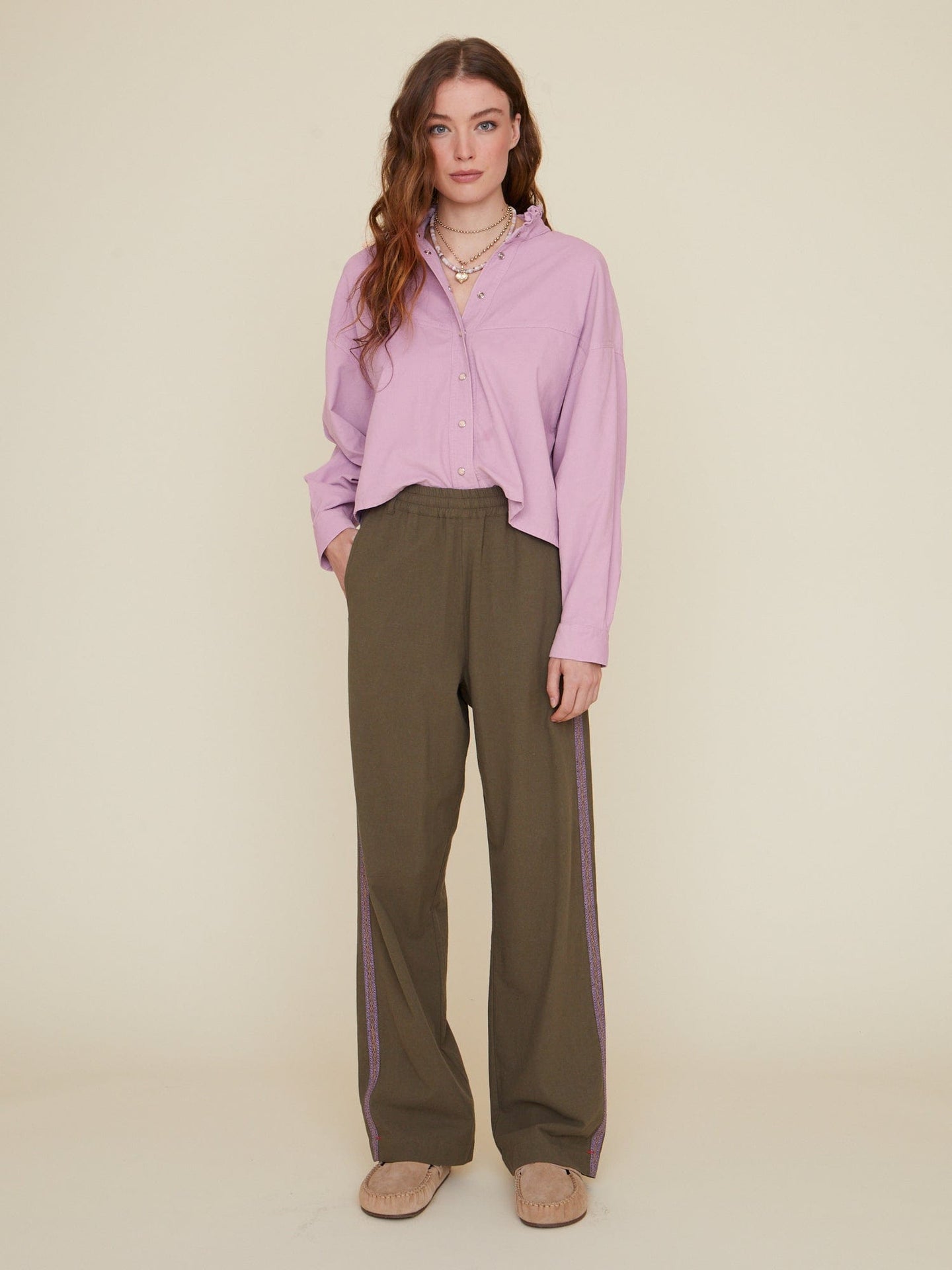 Xirena Pant Army Green Foster Pant