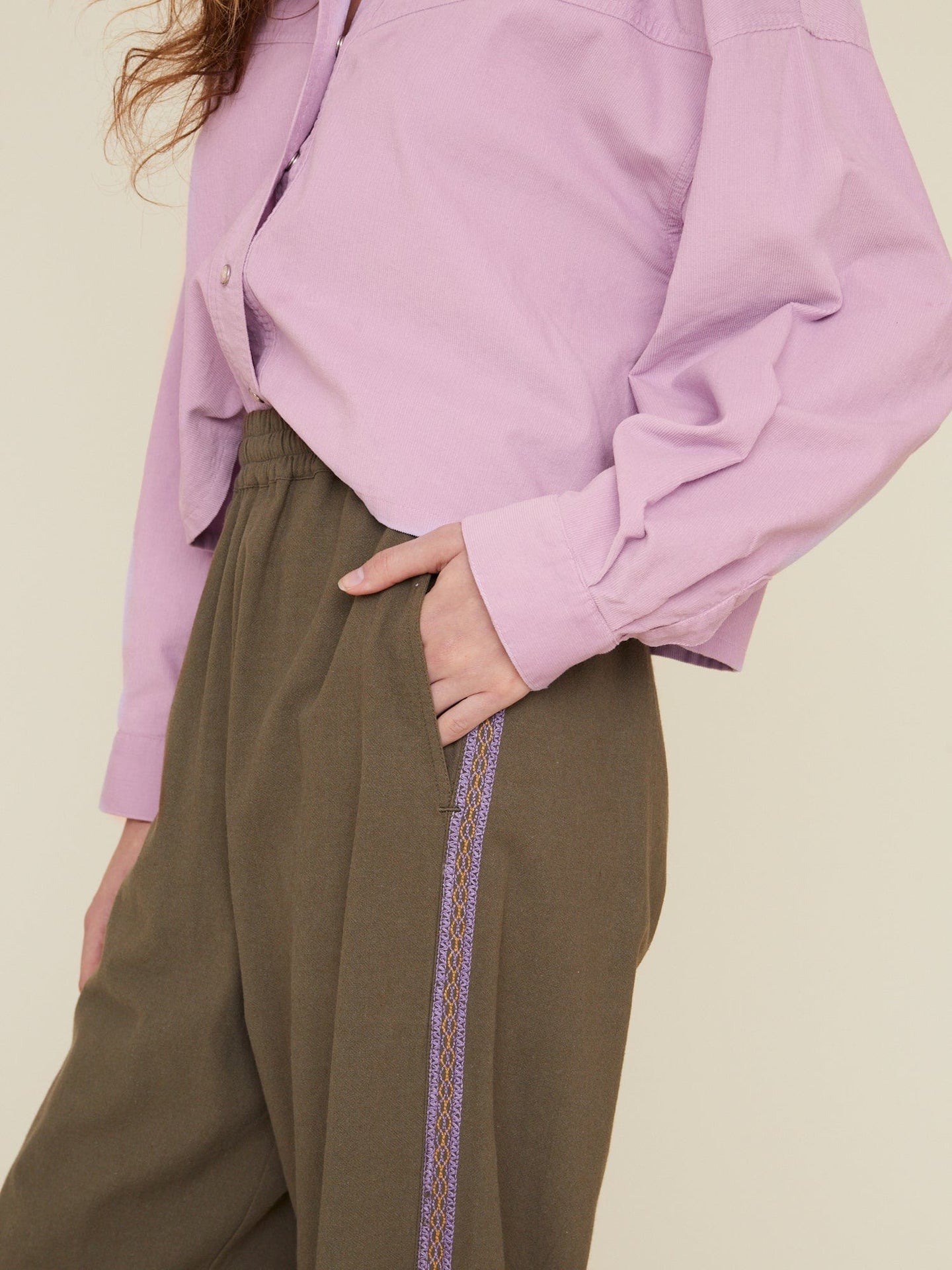 Xirena Pant Army Green Foster Pant