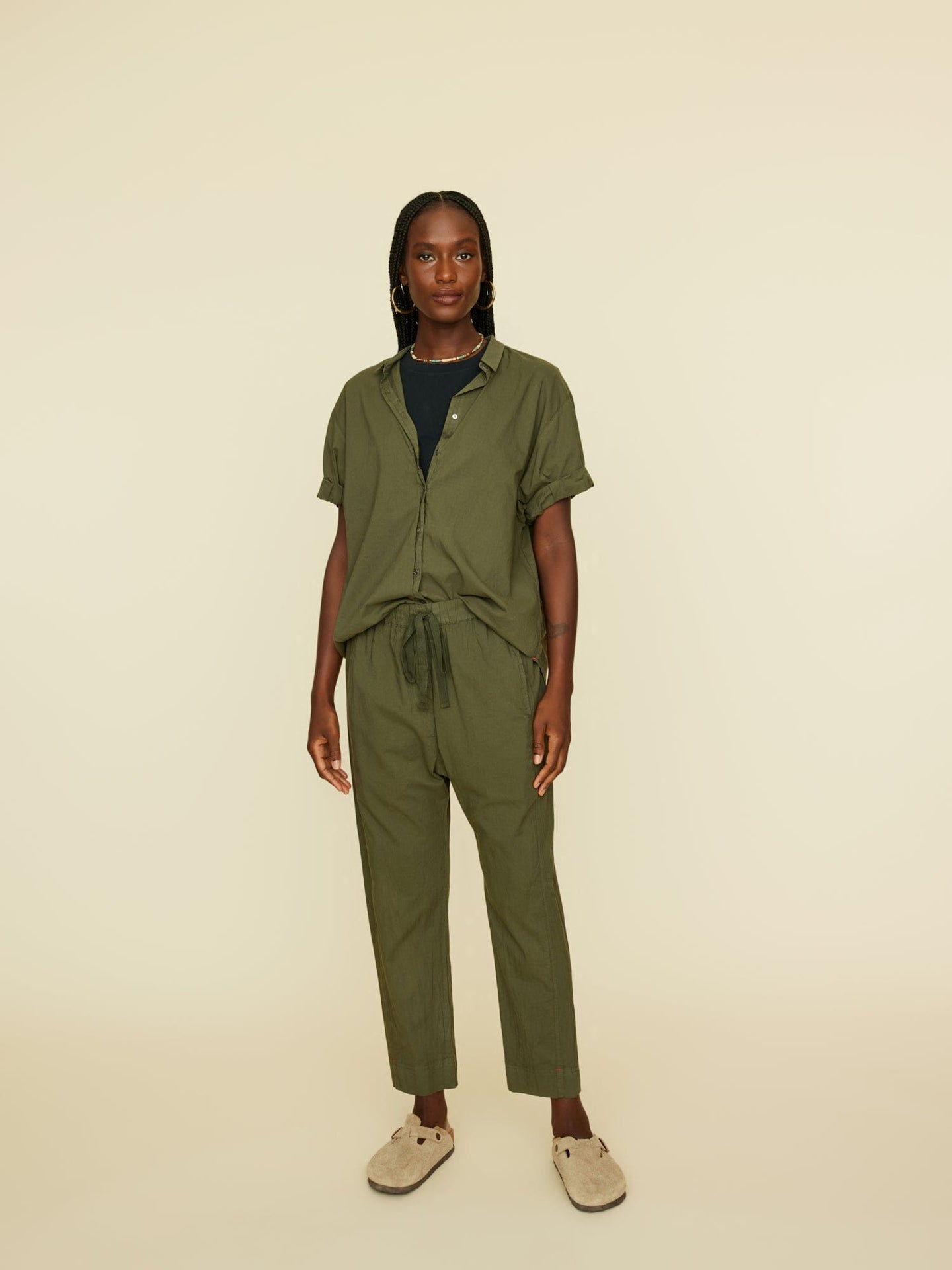Xirena Pant Ash Green Draper Pant