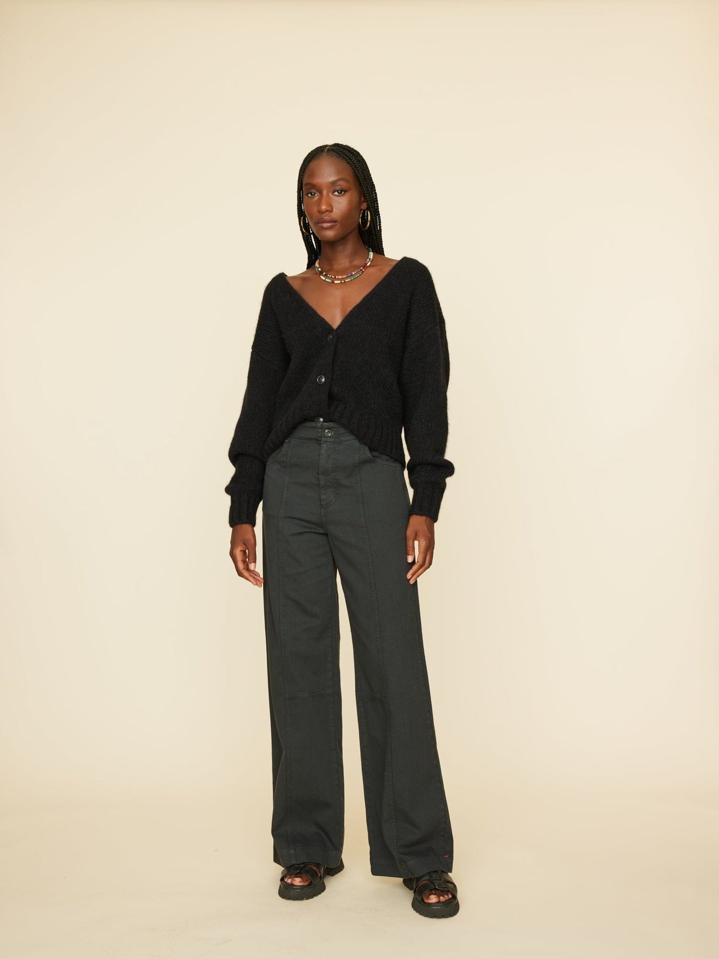 Xirena Pant Black Lucan Twill Pant