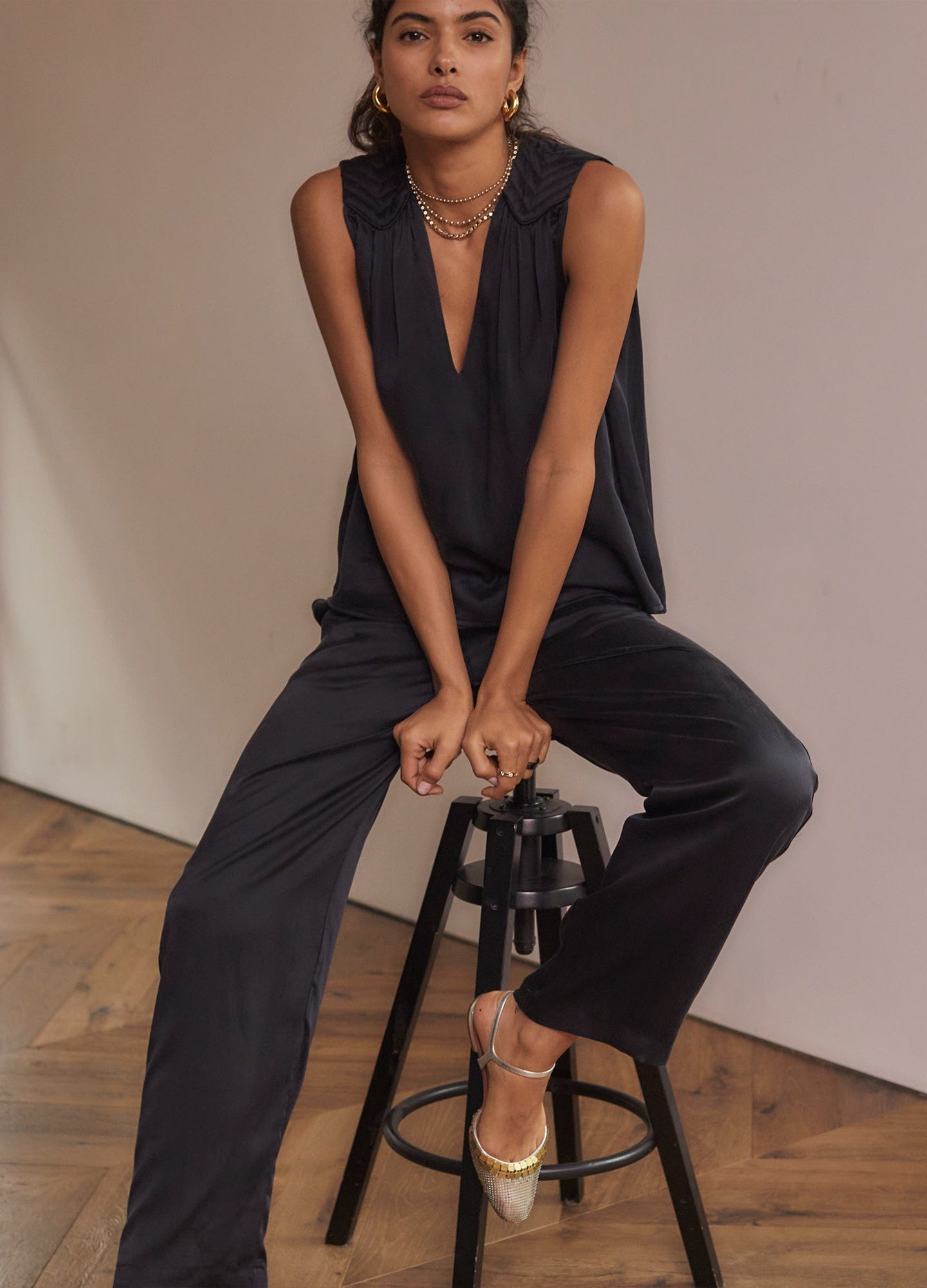 Xirena Pant Black Wells Pant