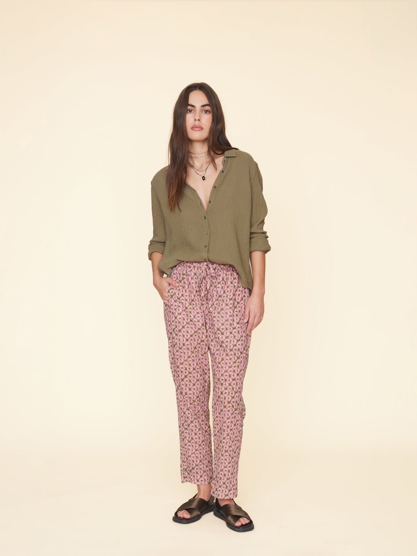Xirena Pant Fig Shell Draper Pant