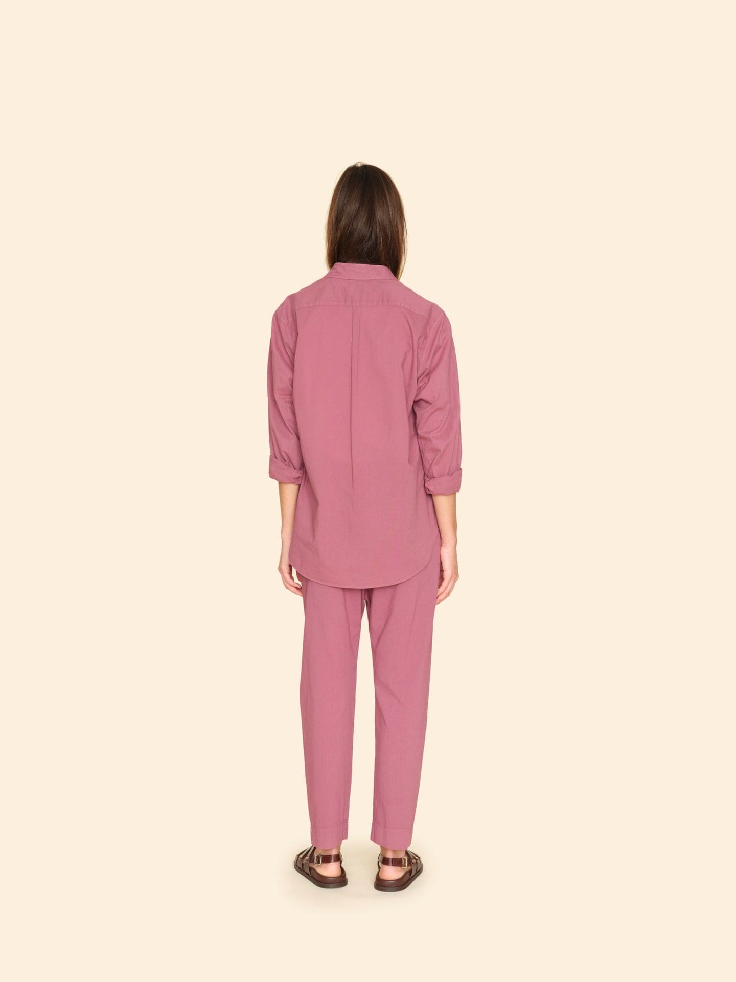 Xirena Pant Maroon Draper Pant Maroon Draper Pant