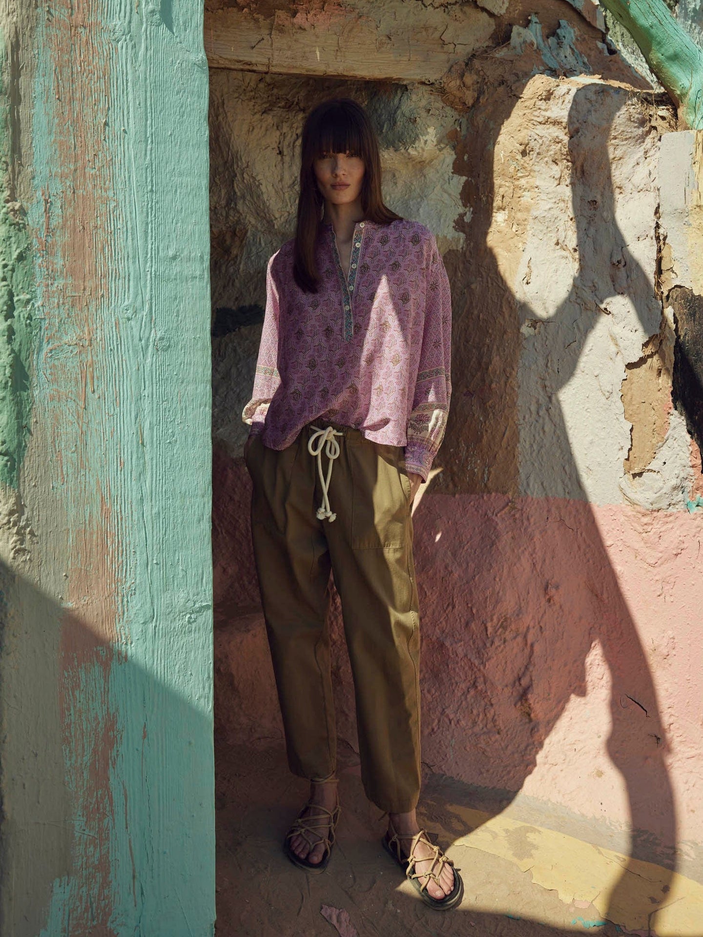 Xirena Pant Misted Moss Eliott Twill Pant