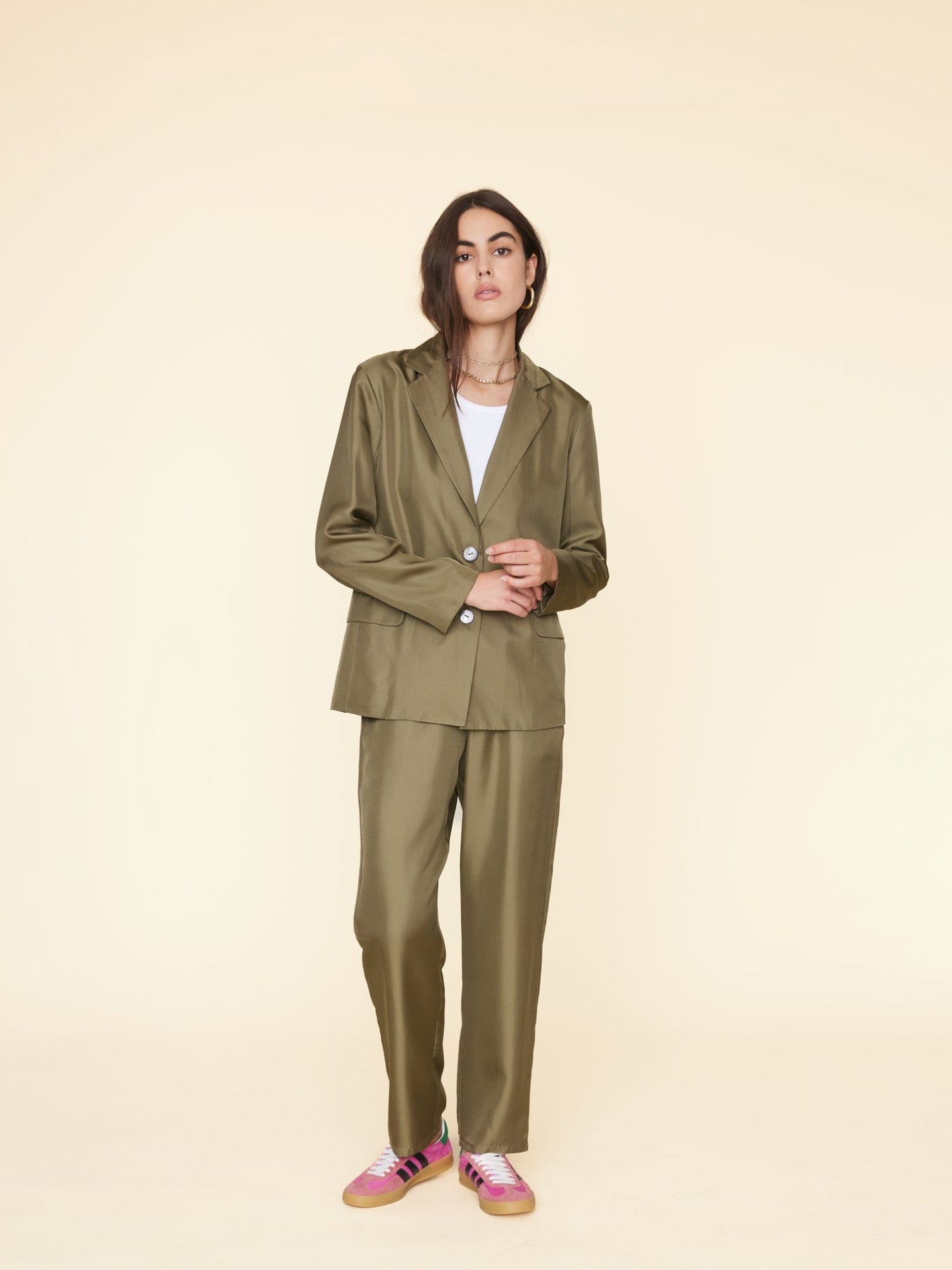 Xirena Pant Sage Grey Wells Pant