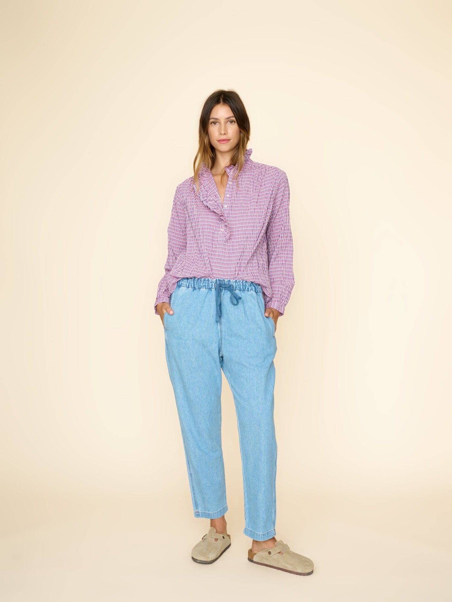 Xirena Pant Skylark Rex Denim Pant