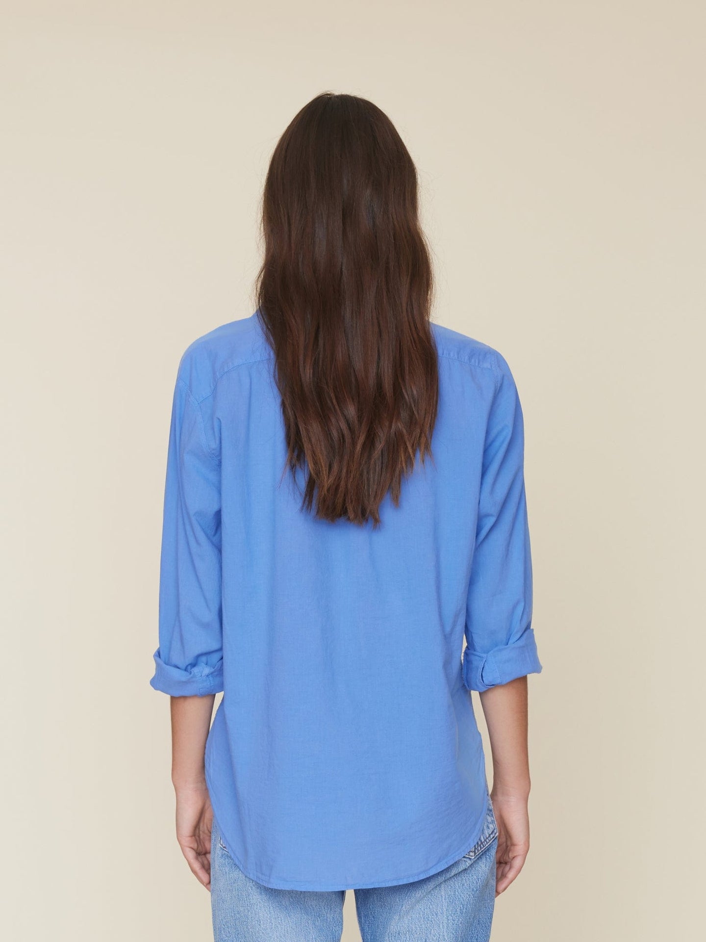 Xirena Shirt All Blue Beau Shirt