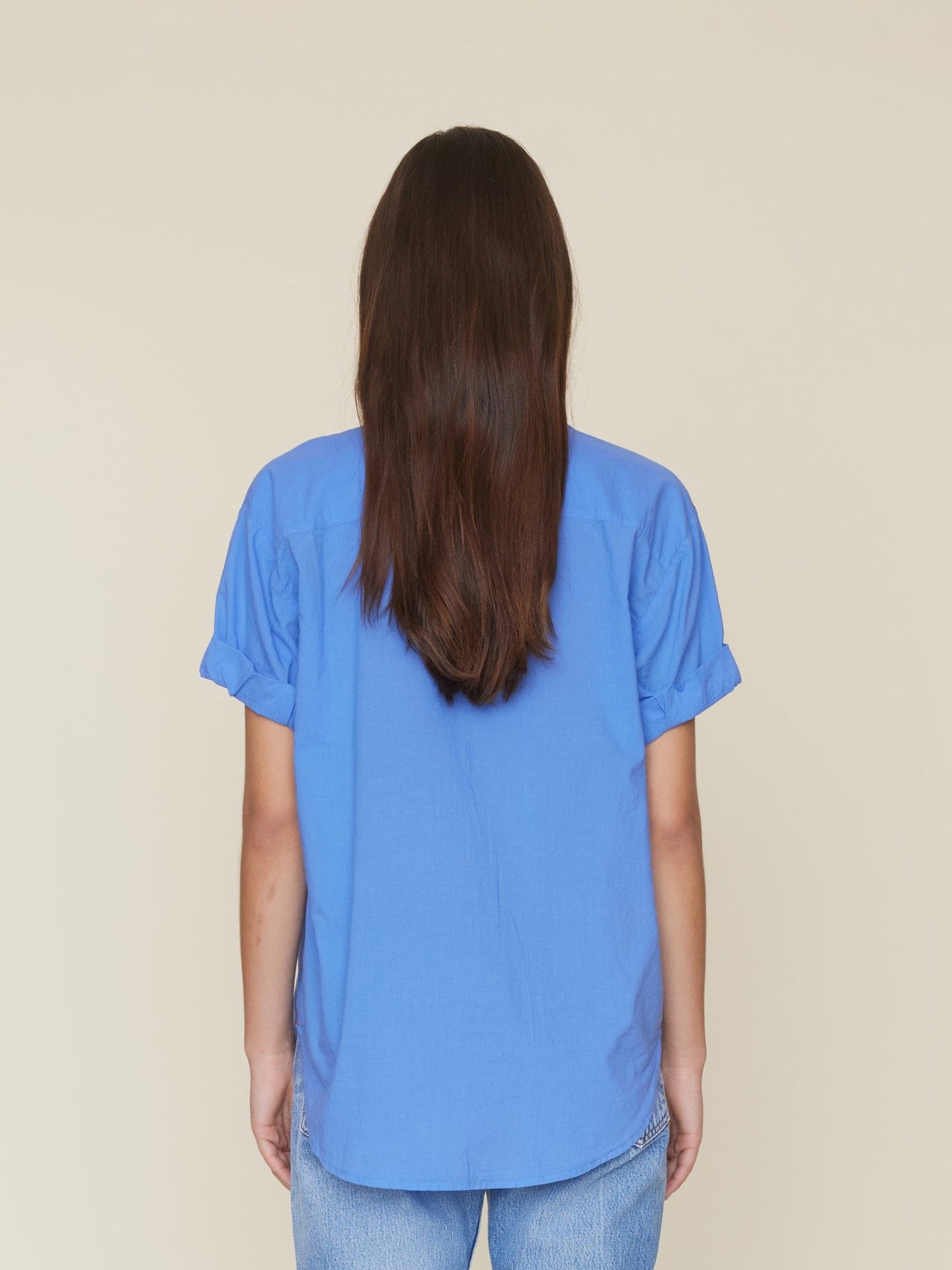 Xirena Shirt All Blue Channing Shirt